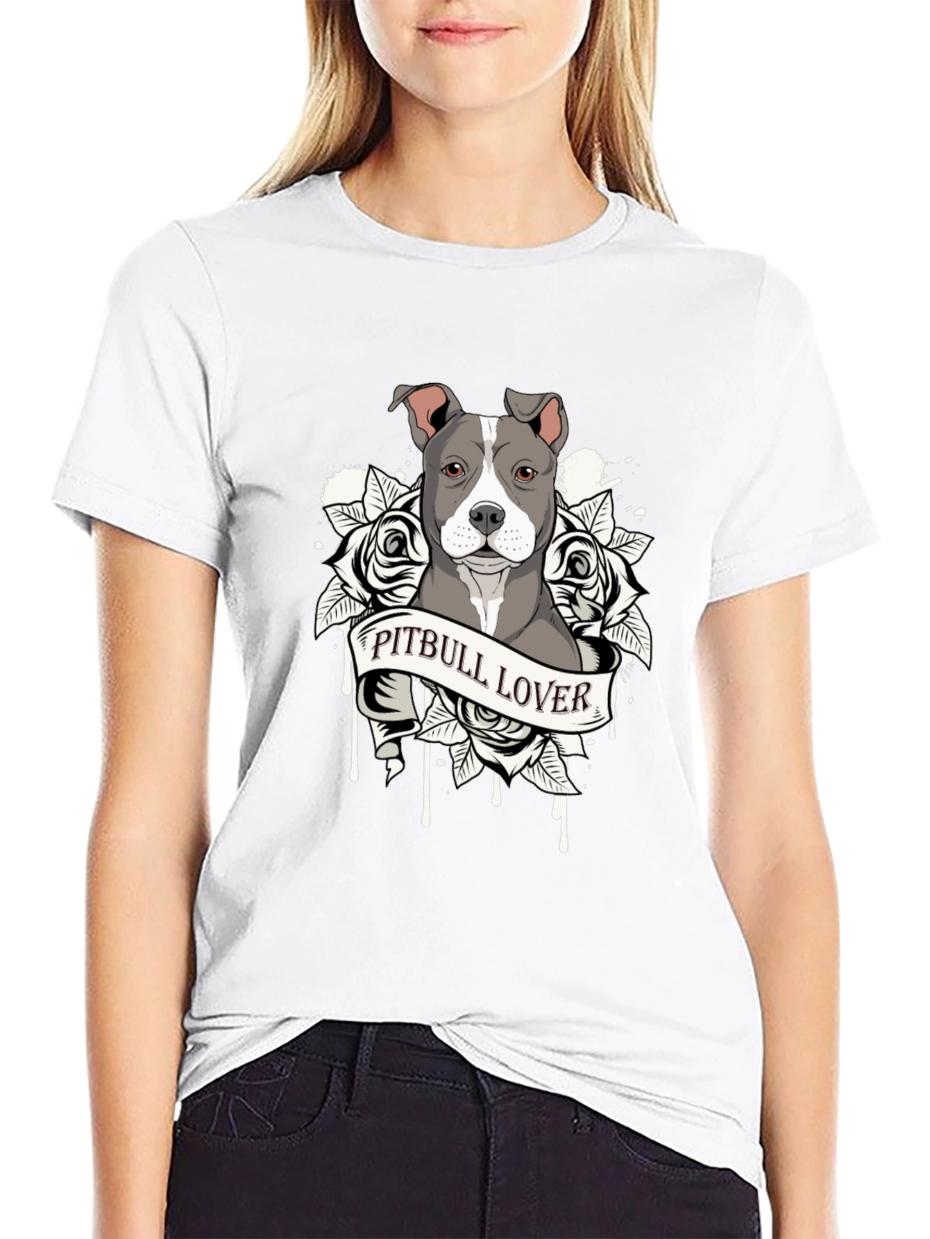 Pitbull Lover Graphic T-Shirt - 9