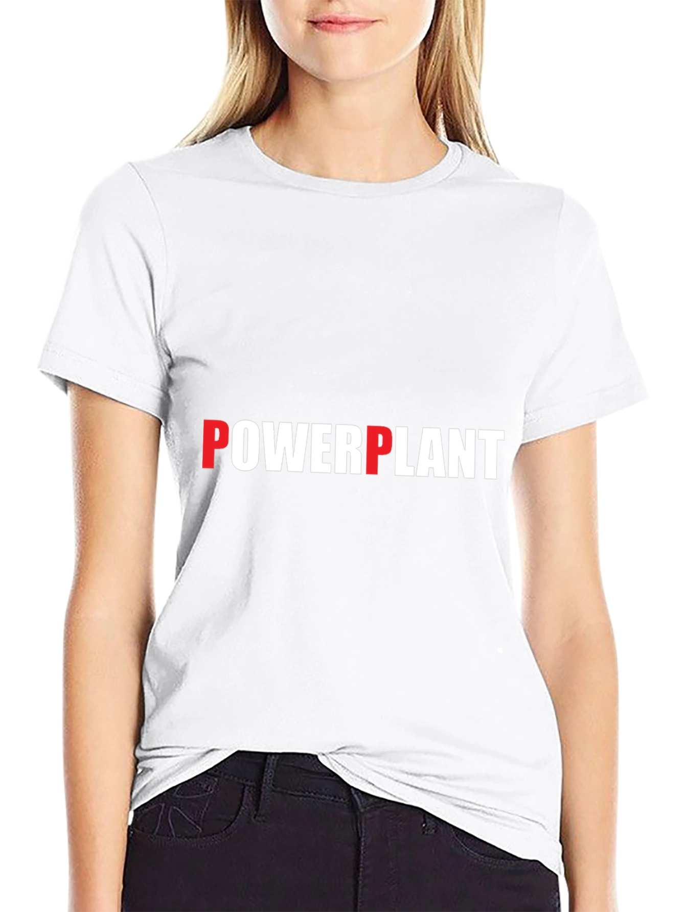 Black Powerplant Graphic Tee - Bold Statement T-Shirt view 9