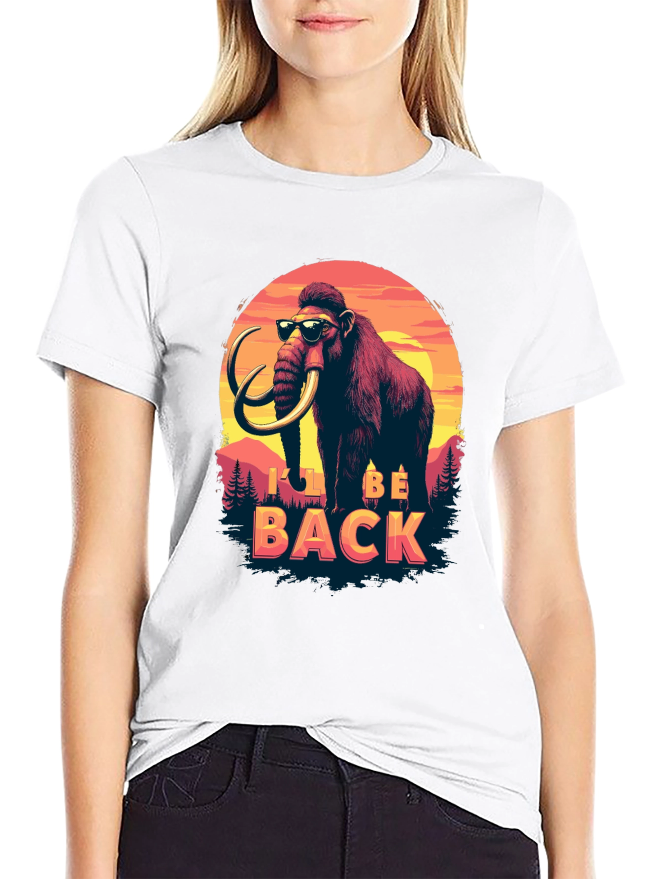 I'll Be Back Mammoth T-Shirt  - 9