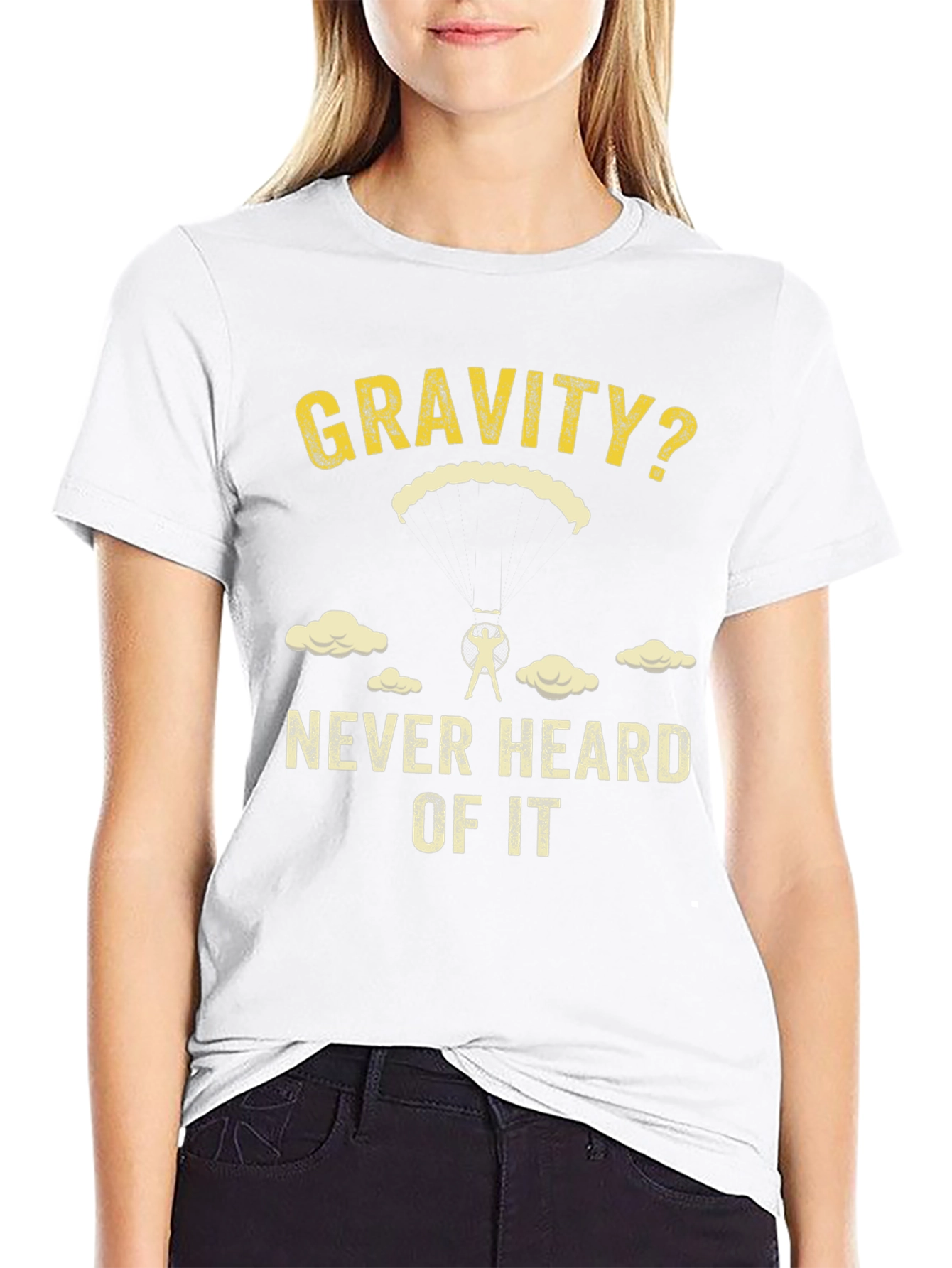 Black Gravity? Never Heard of It T-Shirt view 9