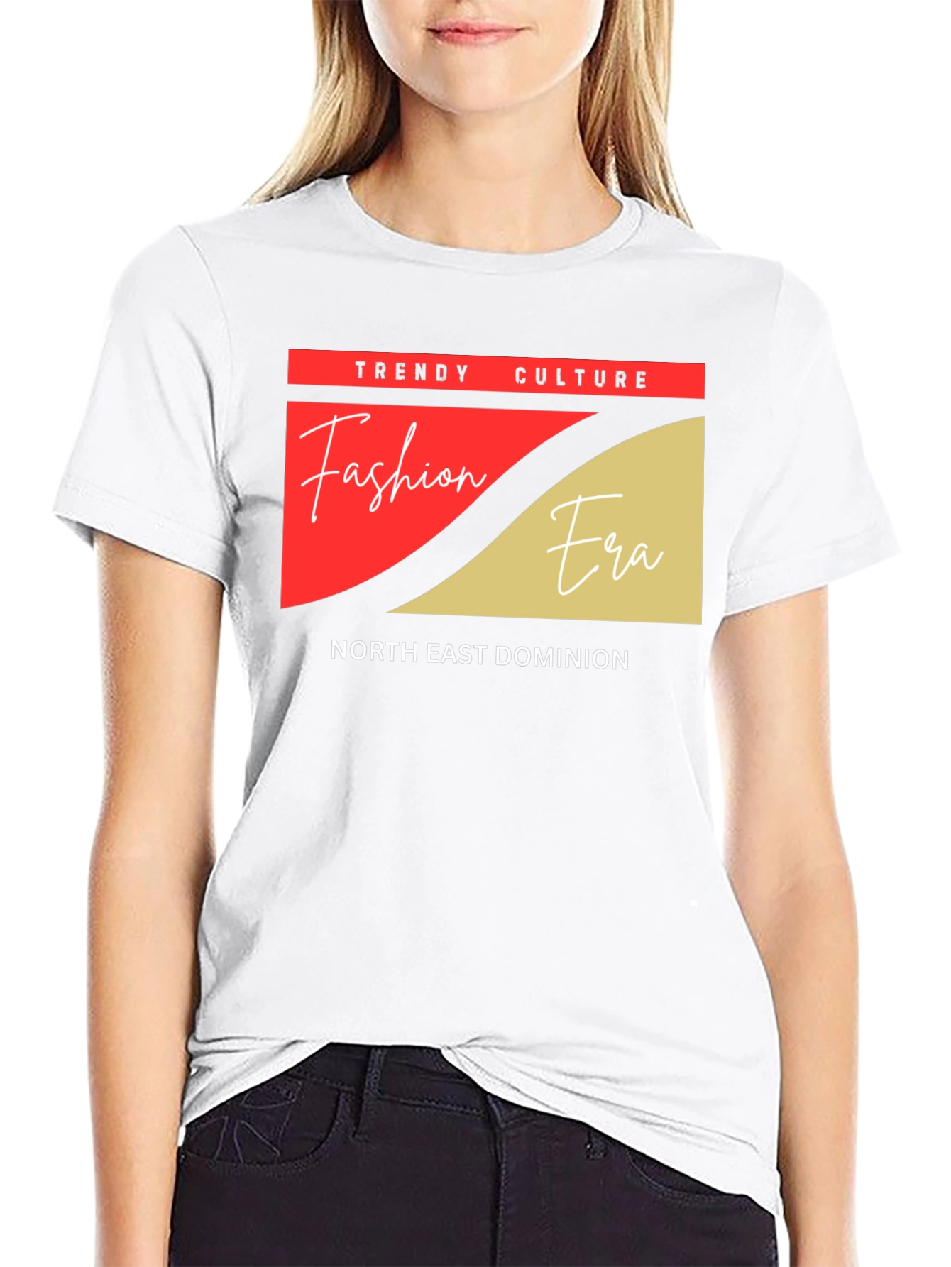 Black Trendy Culture Graphic Tee view 9