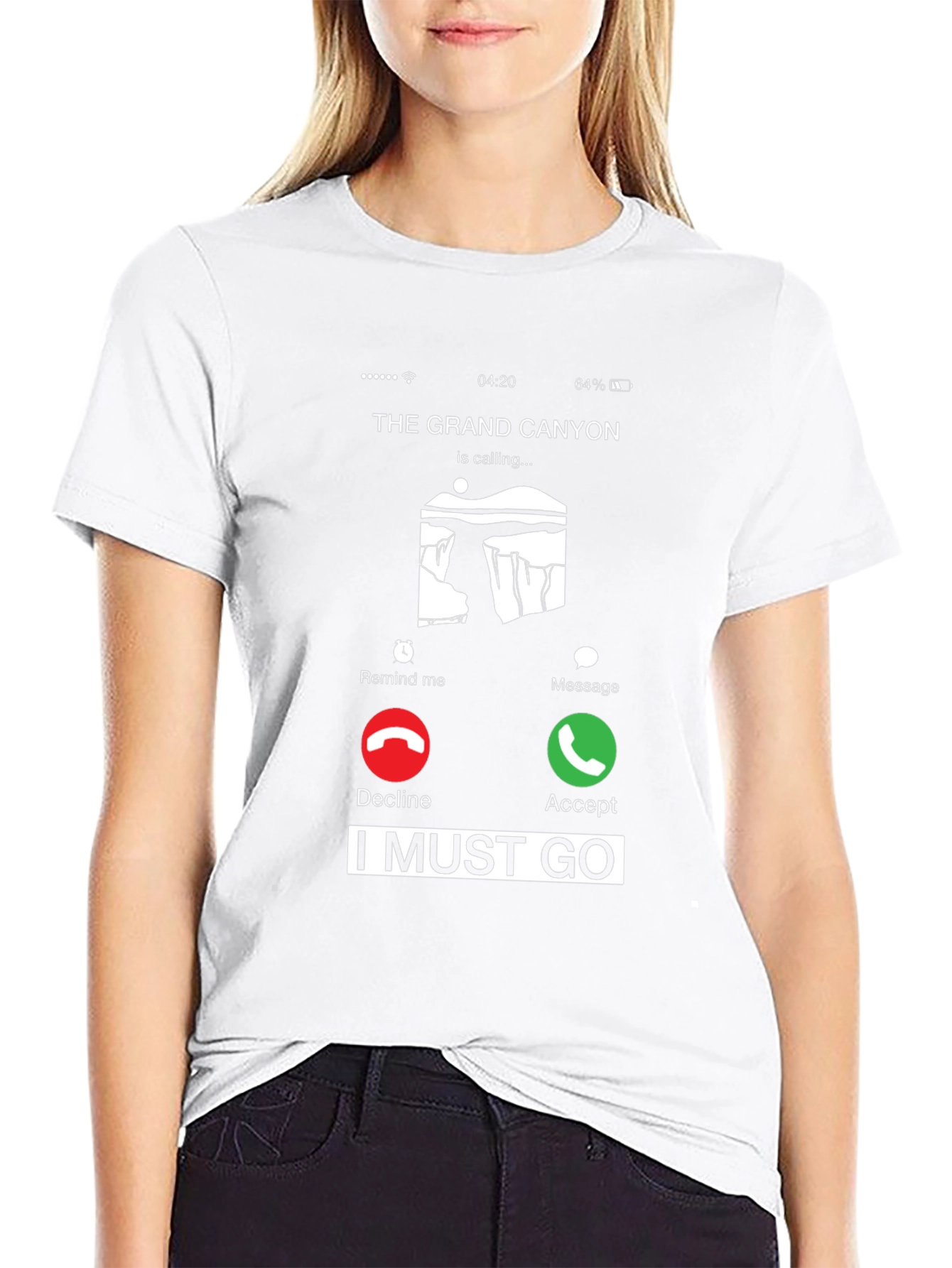 Grand Canyon Calling T-Shirt - Must Go Adventure Tee - 9