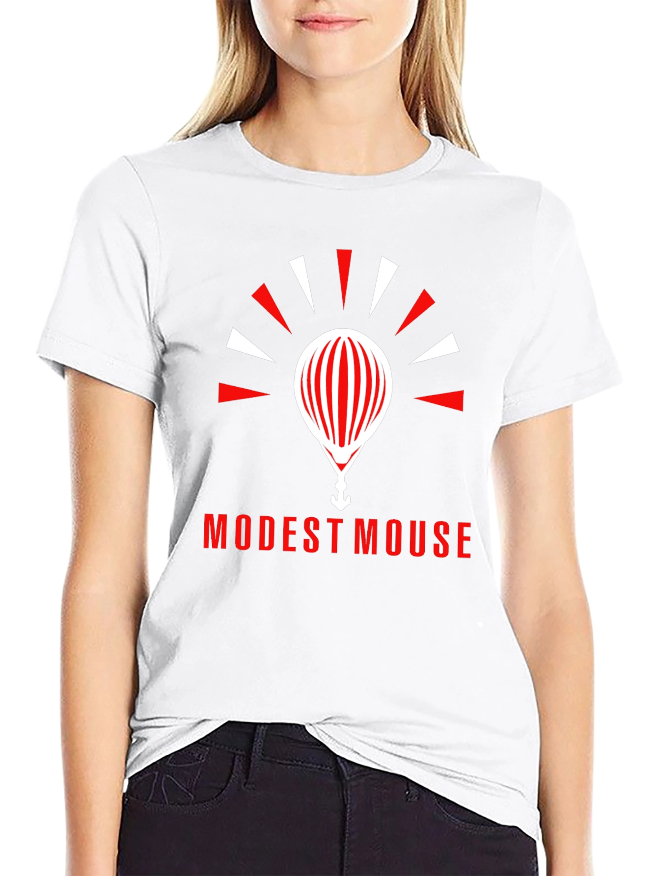 Black Modest Mouse Black T-Shirt view 9
