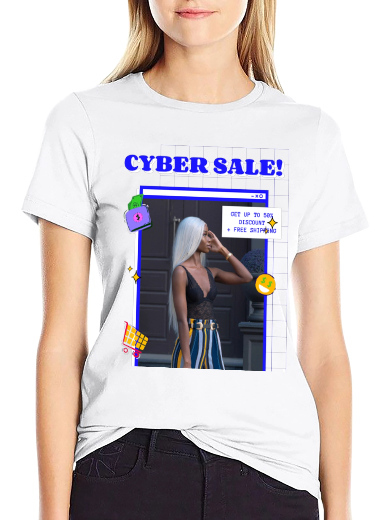 Cyber Sale Graphic Tee - 9