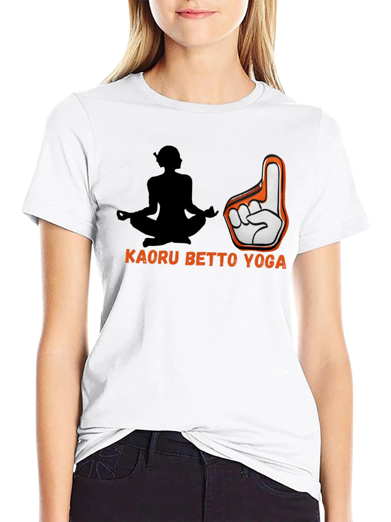 Black Kaoru Betto Yoga Black T-Shirt view 9