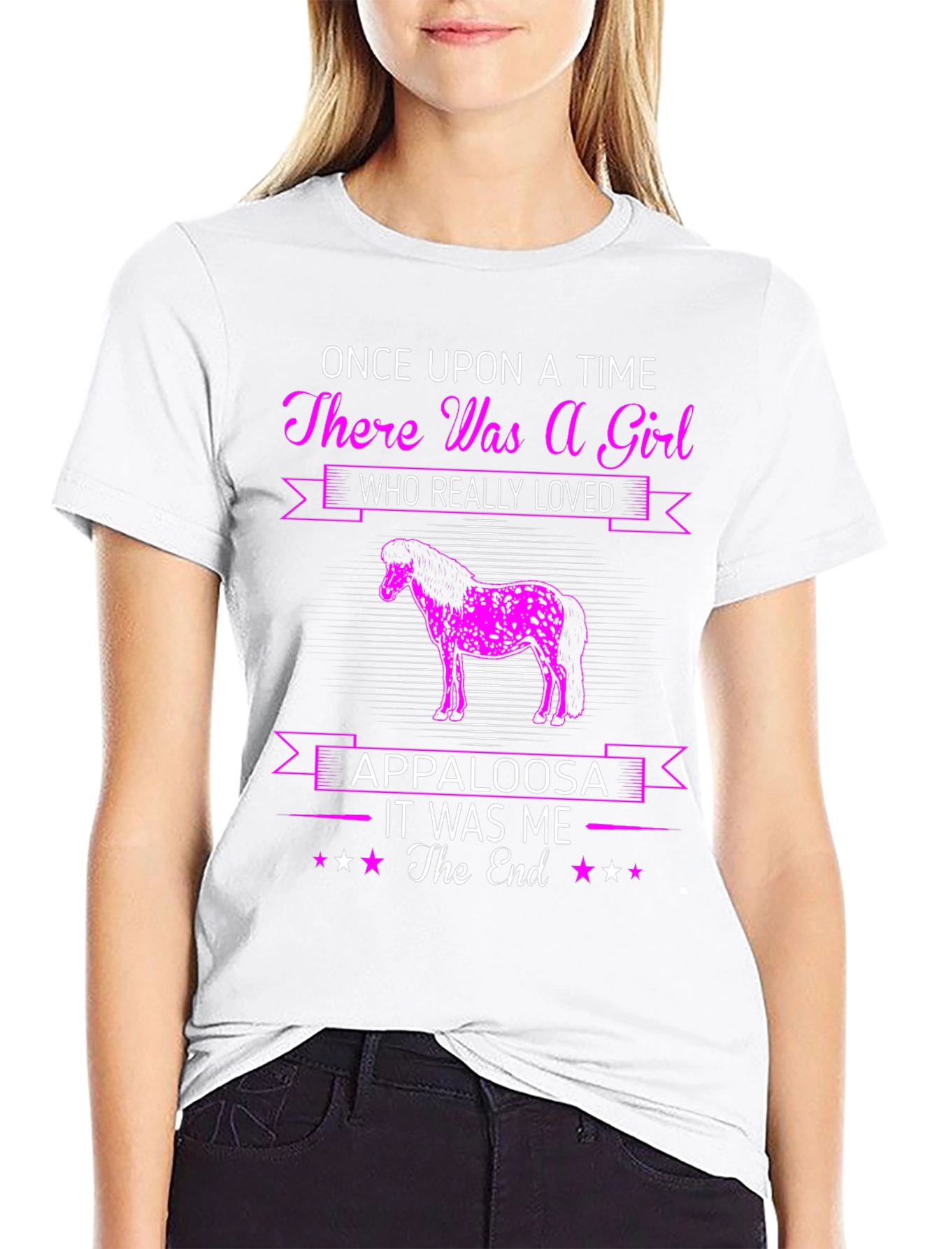 Appaloosa Girl T-Shirt - Once Upon A Time Tee - 9