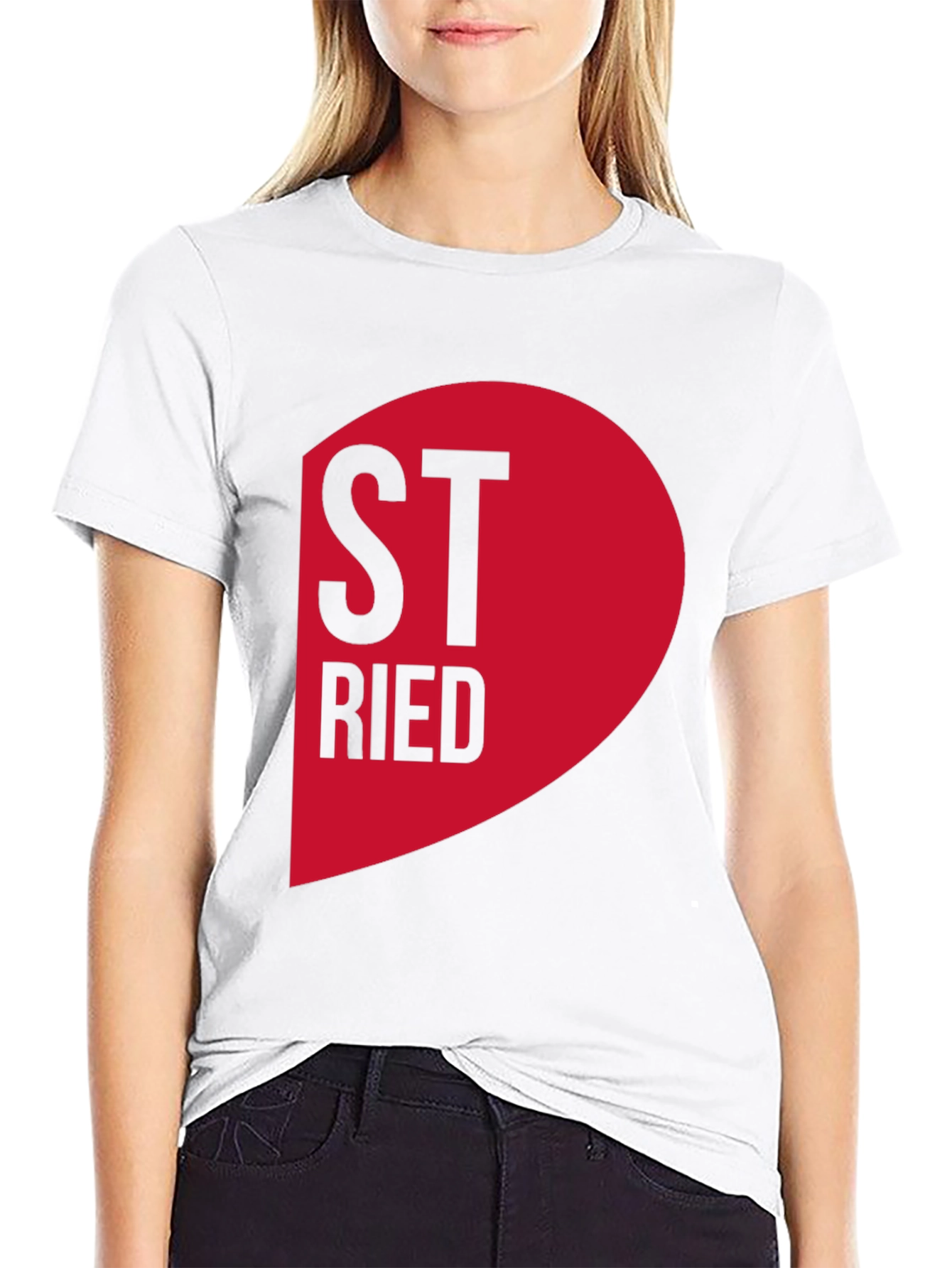 Black Best Friend Married Half Heart T-Shirt view 9