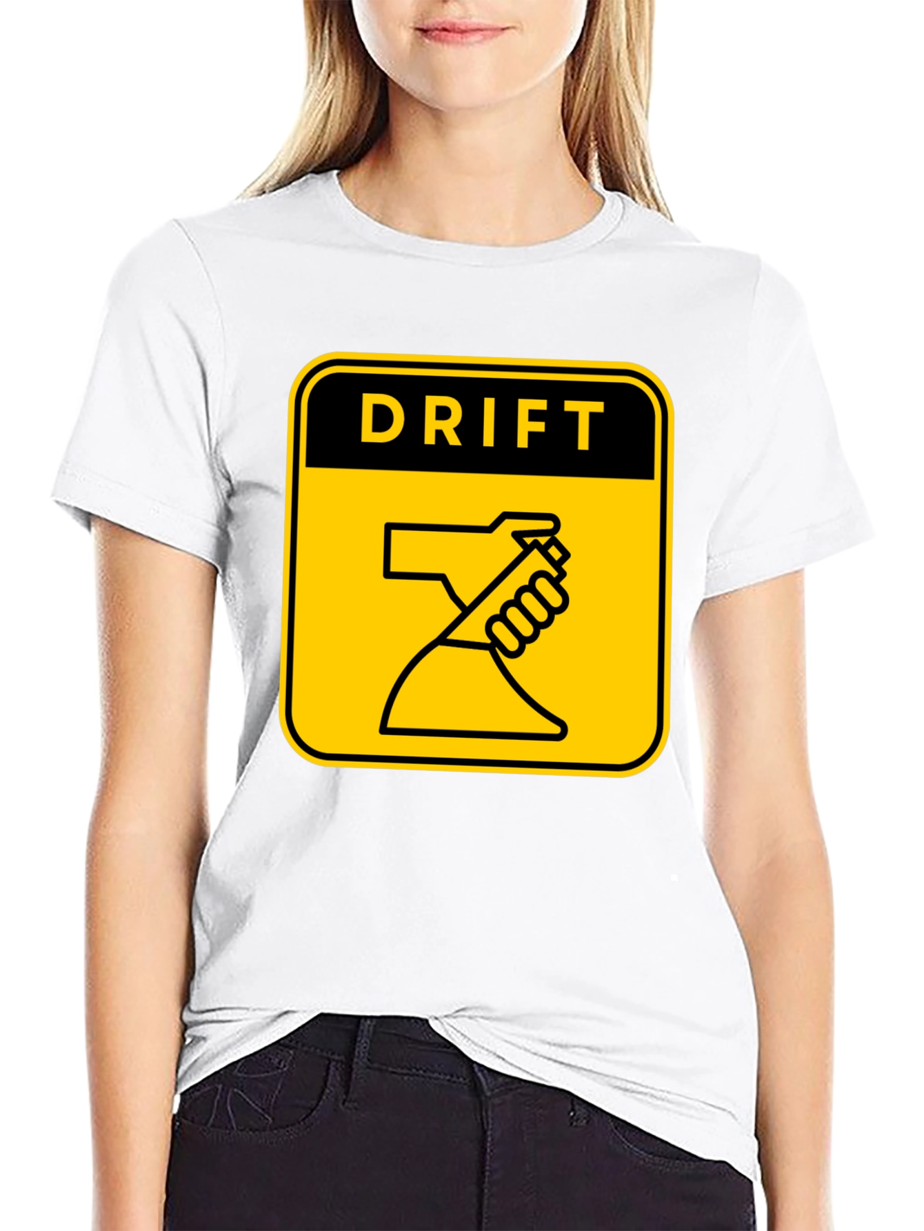 Black Drift Handbrake T-Shirt - Black view 9