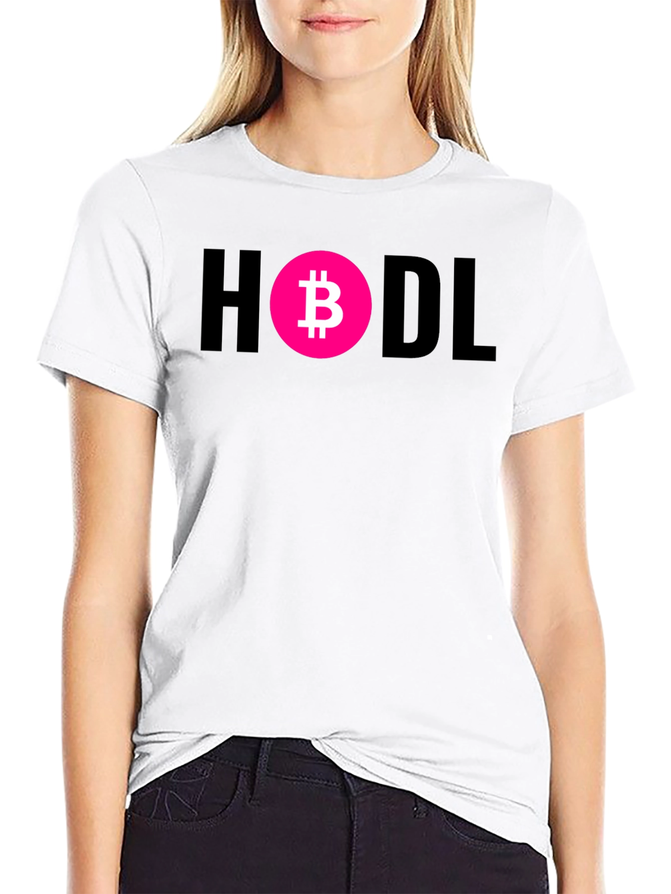 Black HODL Bitcoin Crypto T-Shirt - Black Cotton view 9