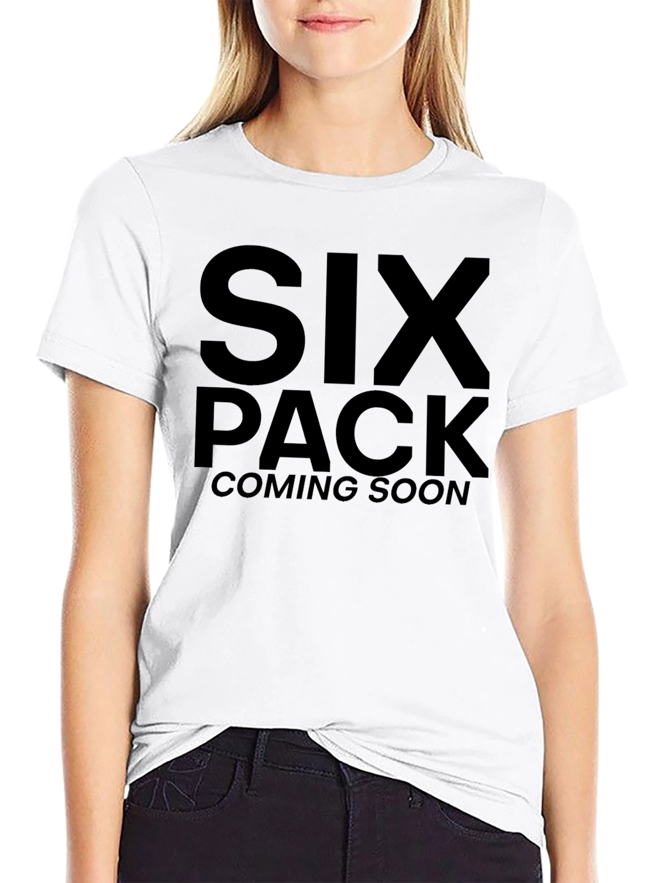 Black Six Pack Coming Soon T-Shirt view 9