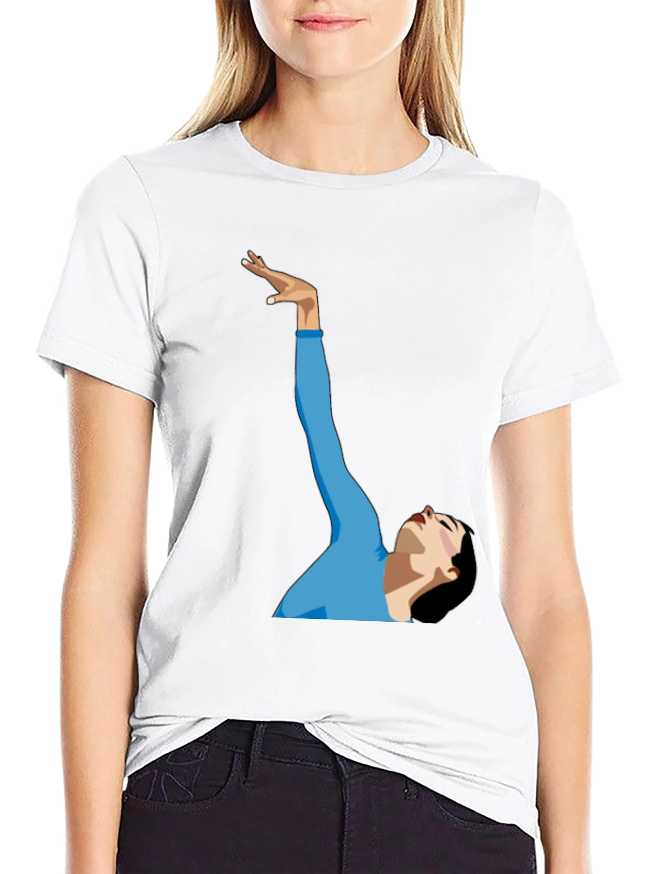 Black Dancer Graphic Tee - Stylish Unisex T-Shirt view 9