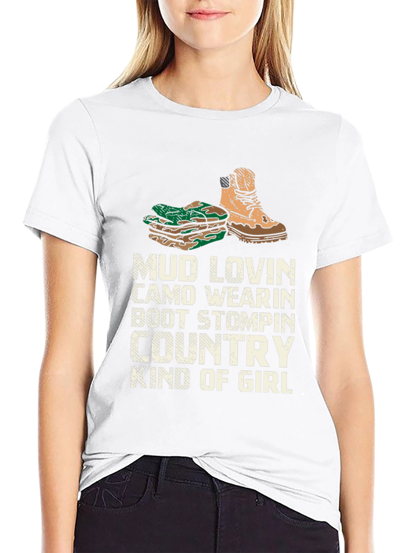 Mud Lovin' Country Girl Graphic T-Shirt - 9