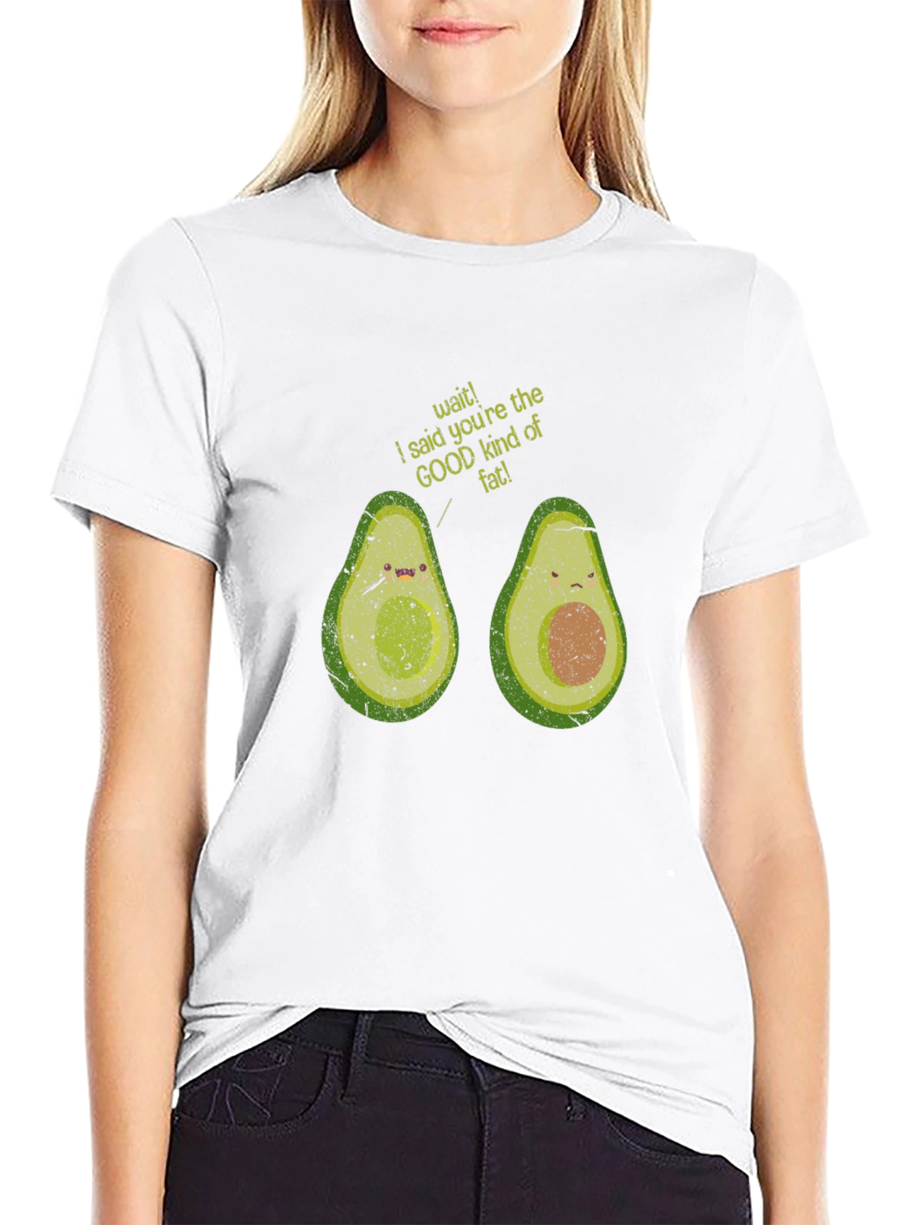 Black Avocado Good Fat Graphic T-Shirt view 9