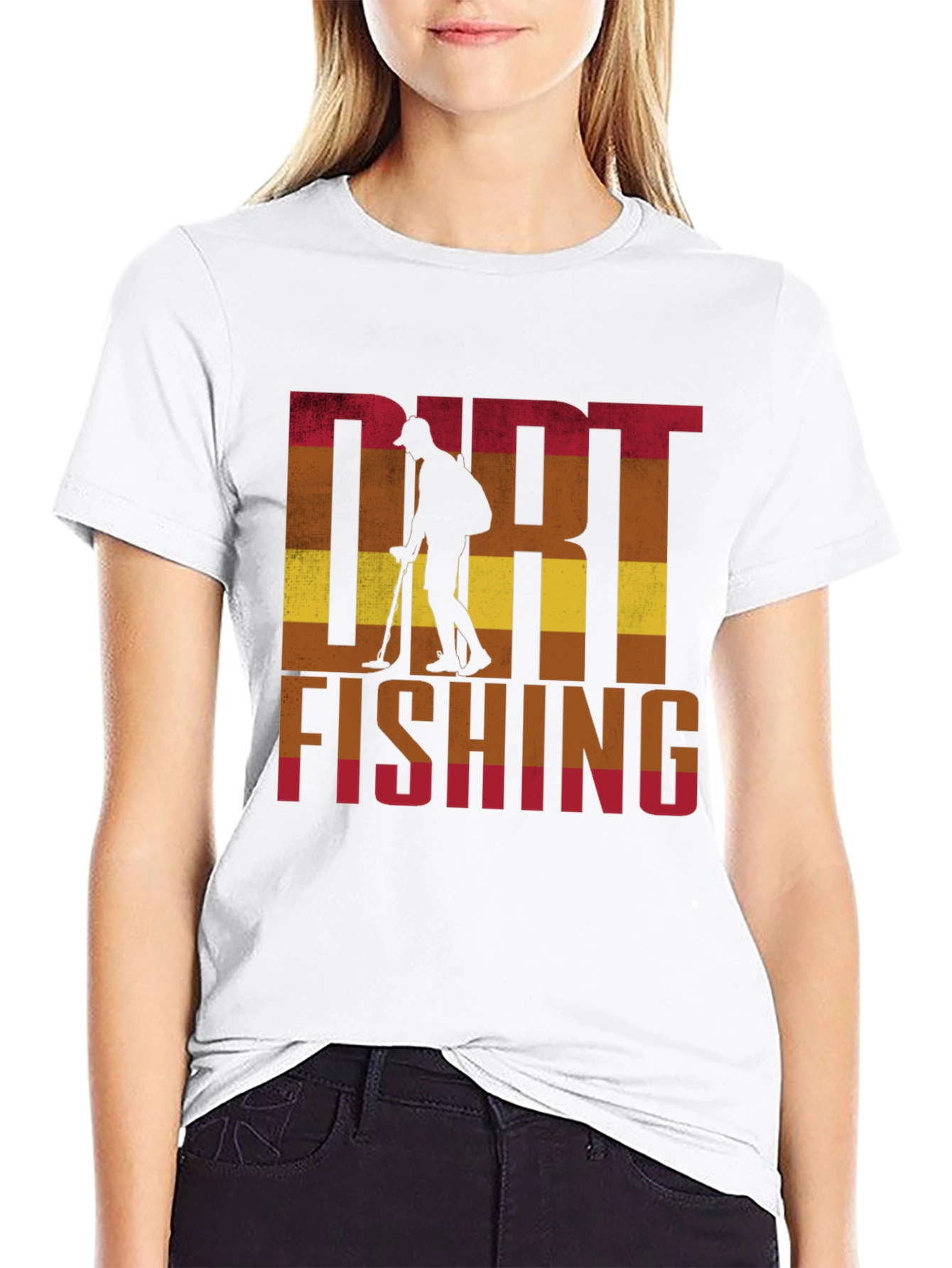 Dirt Fishing T-Shirt: Metal Detecting Hobby Tee - 9