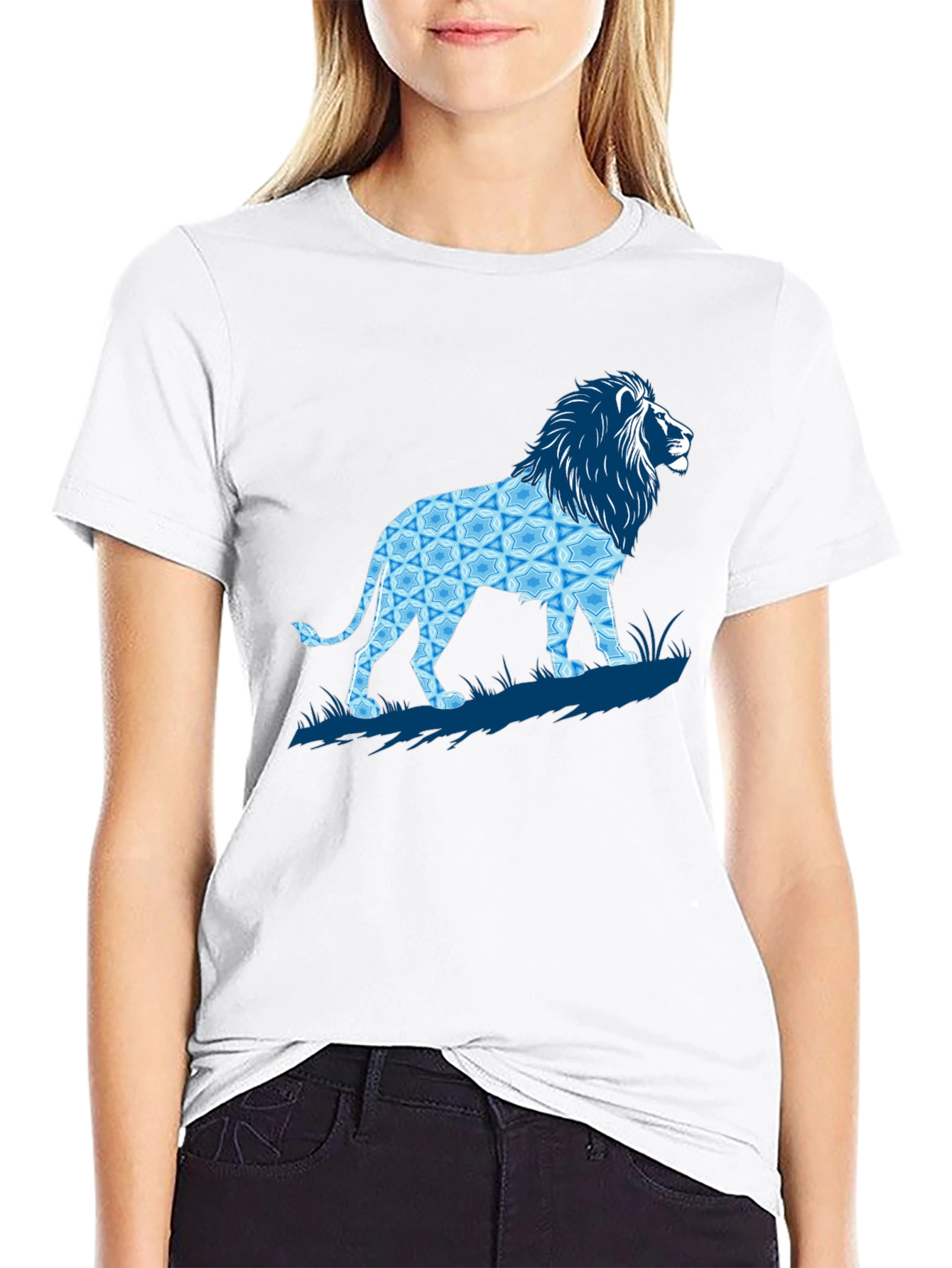 Black Lion Graphic T-Shirt - Stylish Men's Tee view 9