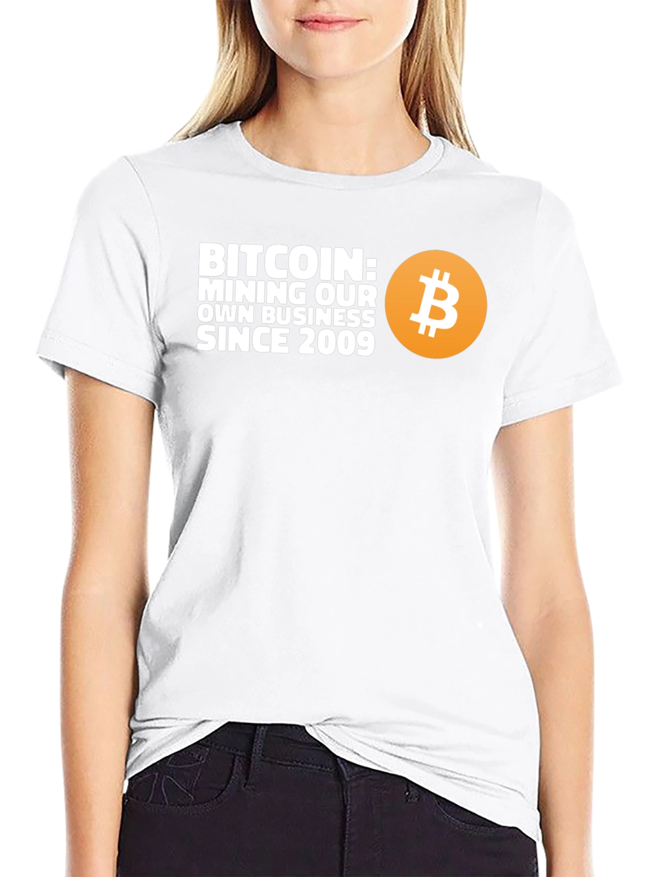 Black Bitcoin Mining Business T-Shirt Since 2009 view 9