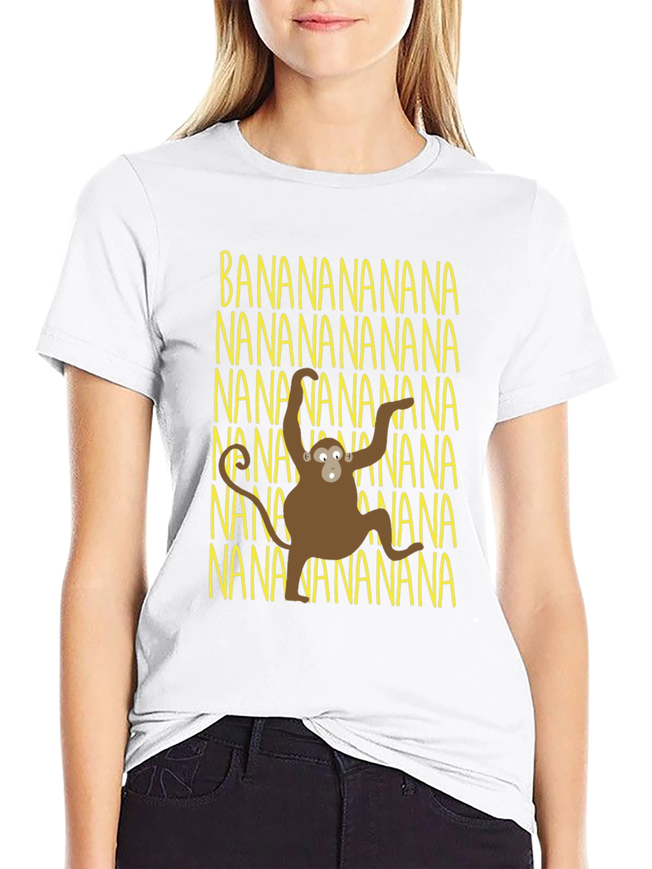 Black Banana Monkey T-Shirt view 9