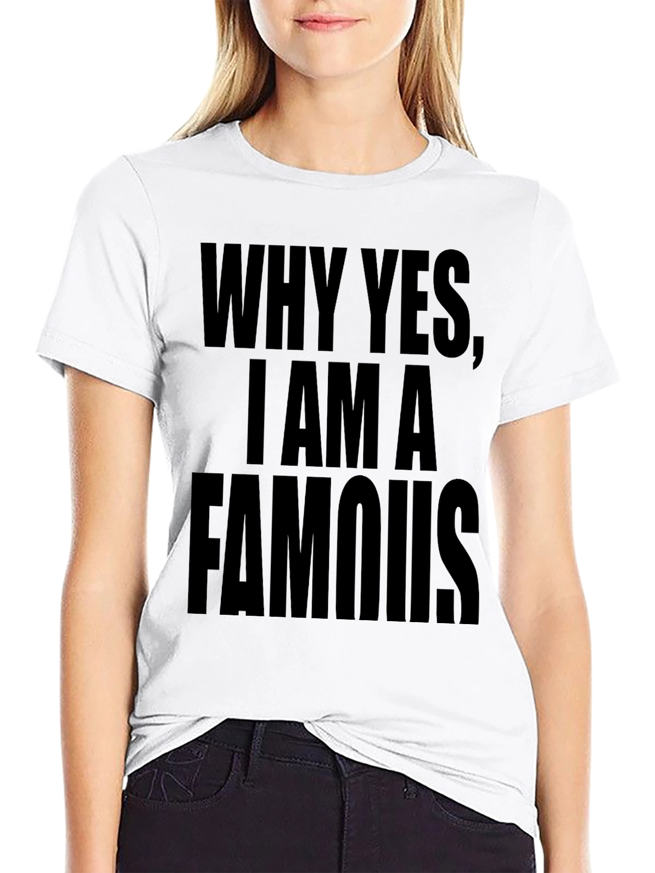 Black Funny Famous T-Shirt view 9