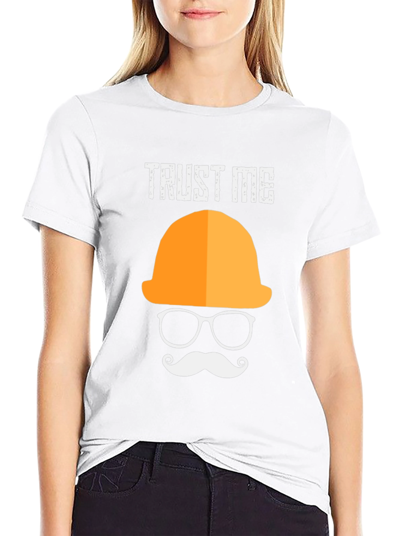 Black Trust Me Engineer T-Shirt view 9
