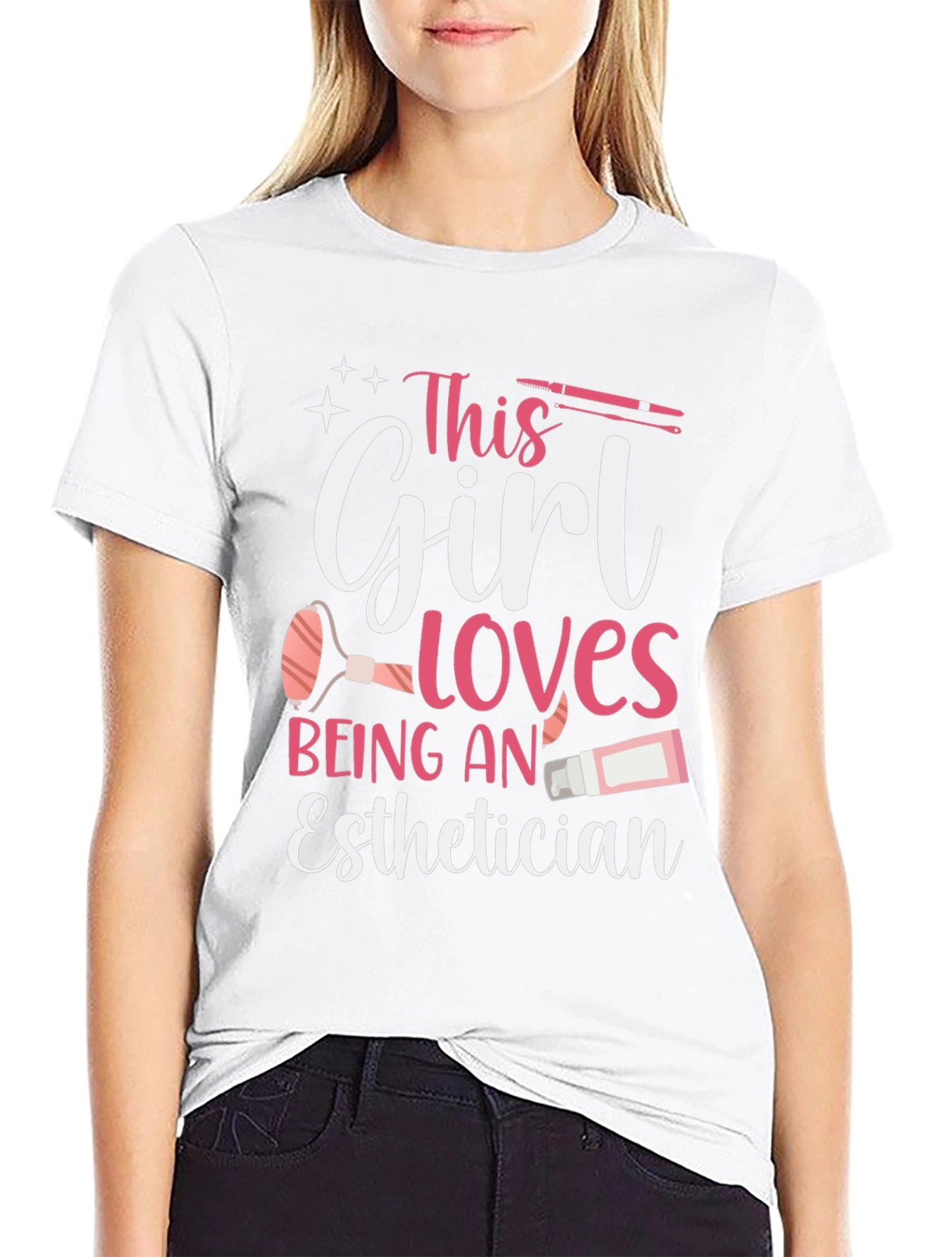 Esthetician Girl's T-Shirt - Beauty Lover Tee - 9