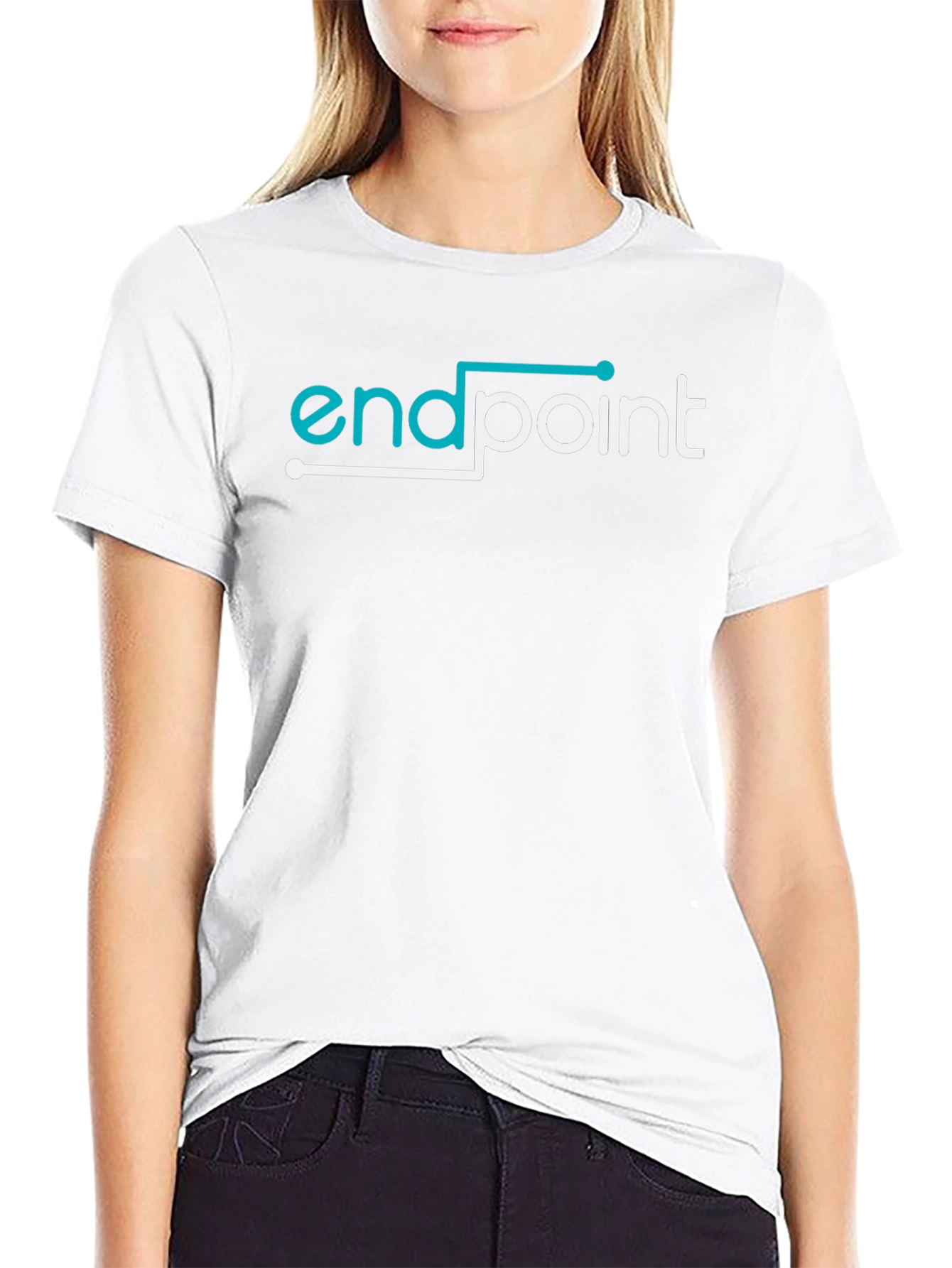Black Endpoint T-Shirt - Stylish Programmer Tee view 9