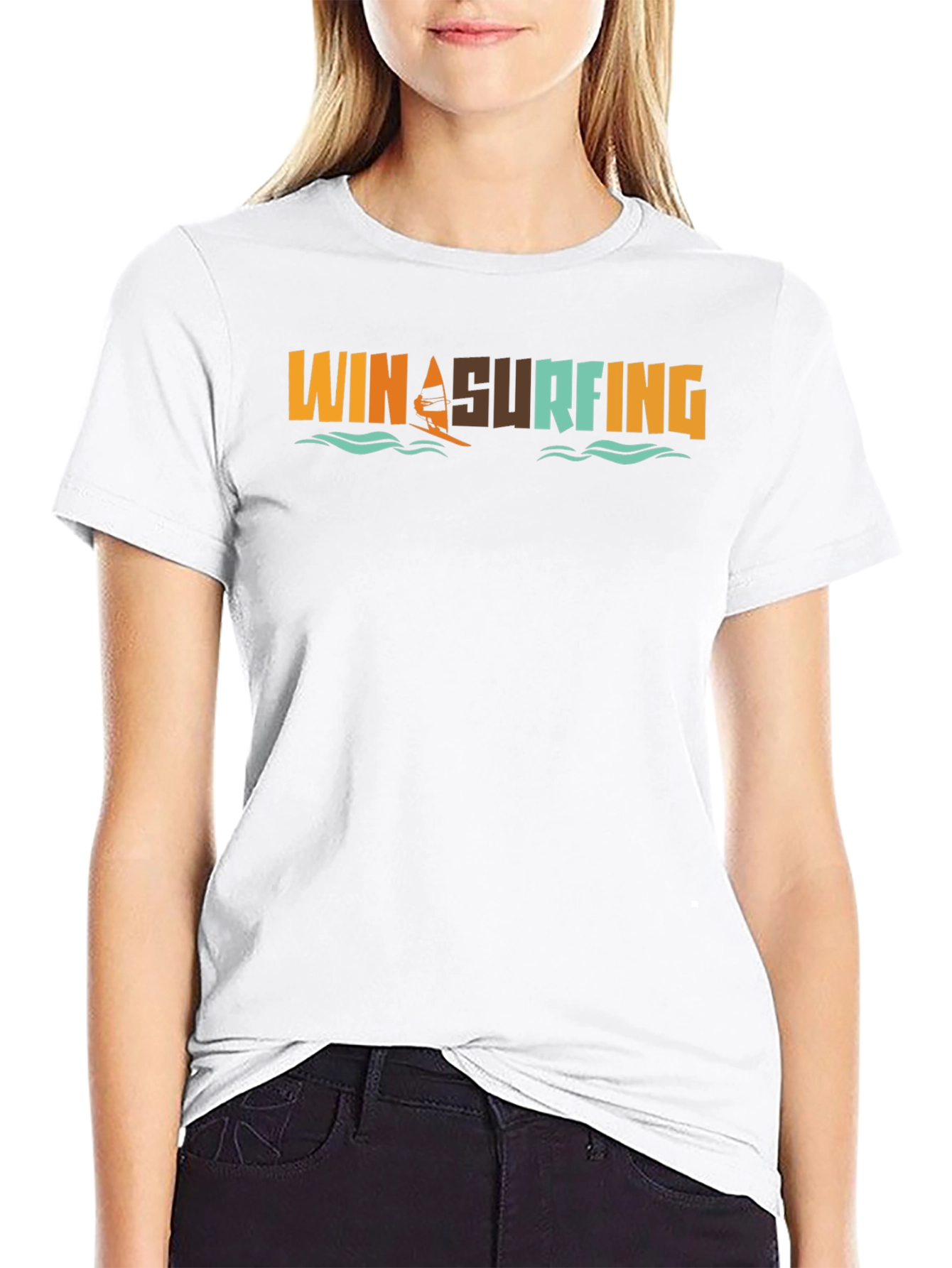 Windsurfing Graphic Tee - Coastal Vibes - 9