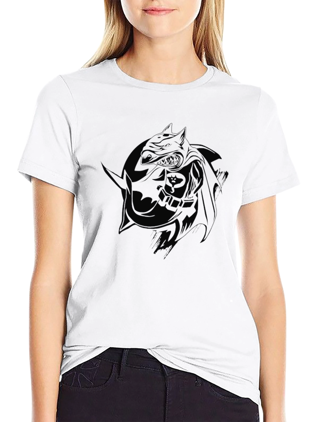 Batman Graphic Print Crew Neck T-Shirt - 9