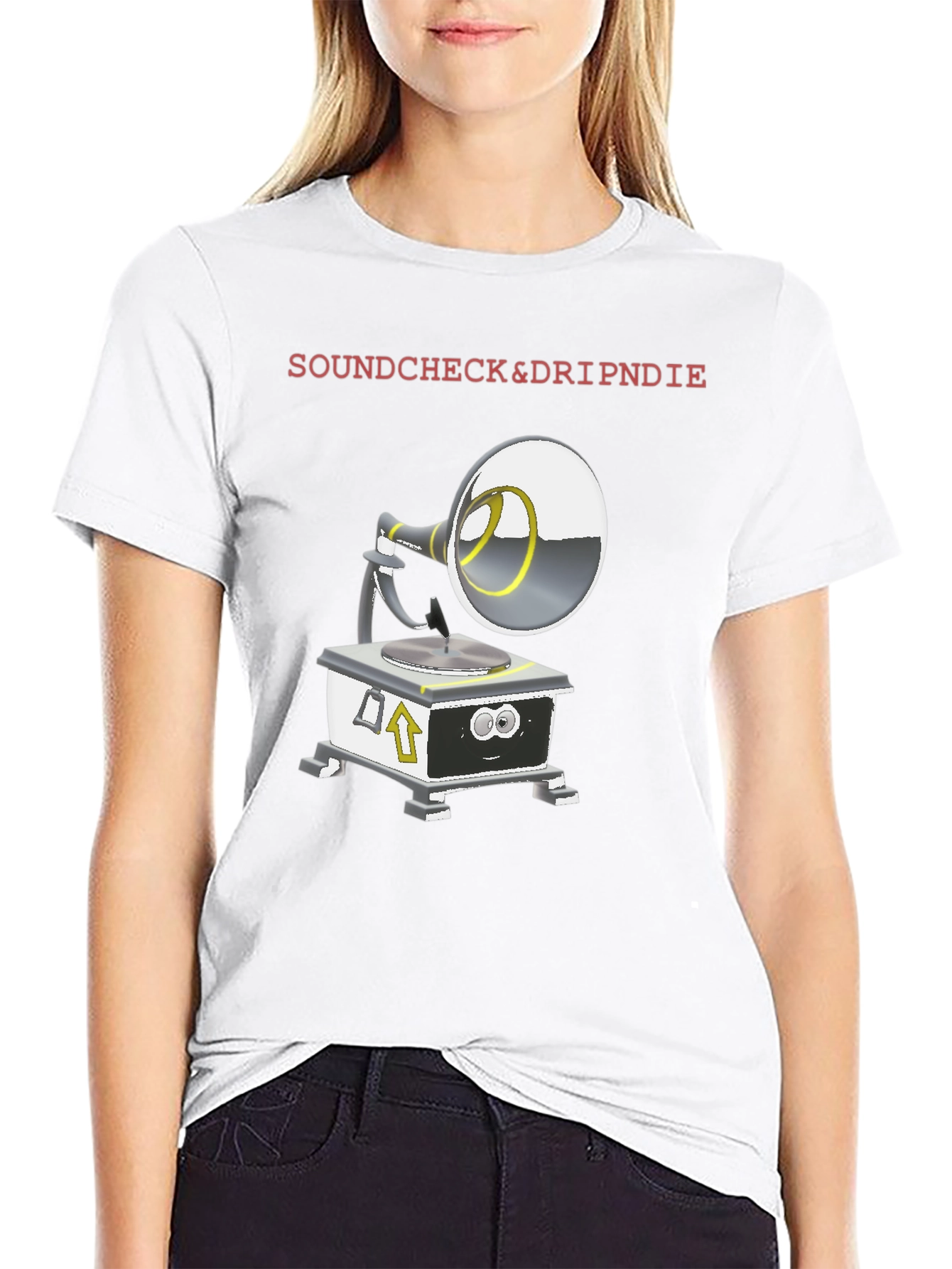 Black Soundcheck & Dripndie Graphic Tee view 9