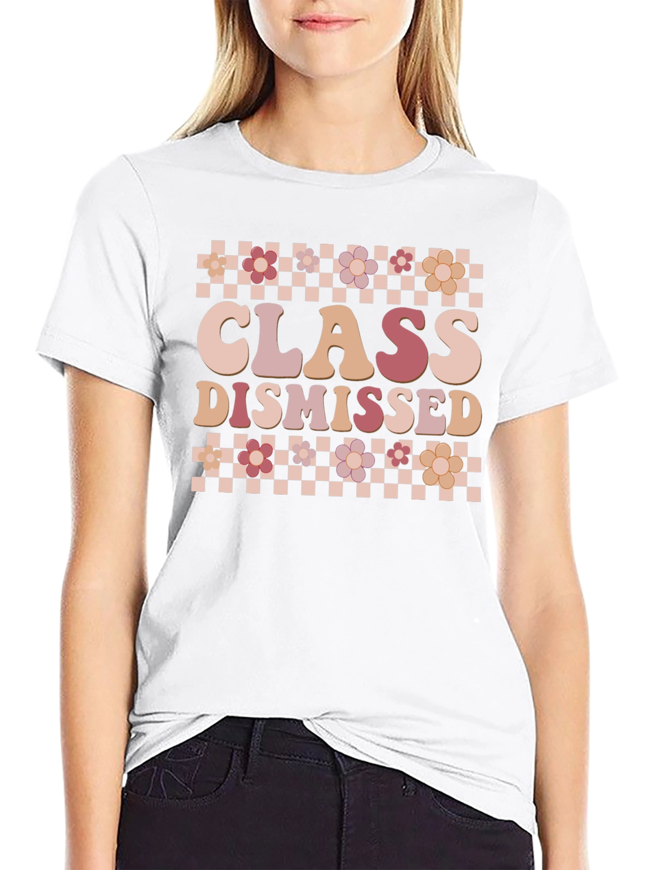 Black Class Dismissed Retro Graphic Tee view 9