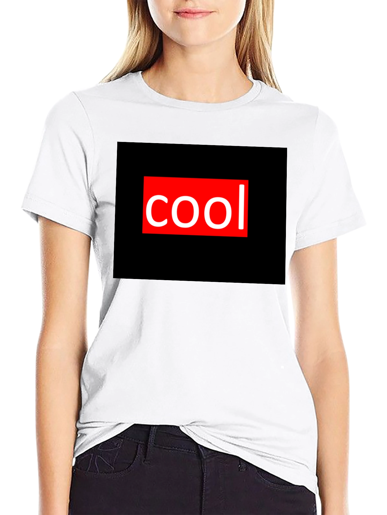 Black Cool Graphic Tee - Black Casual T-Shirt view 9