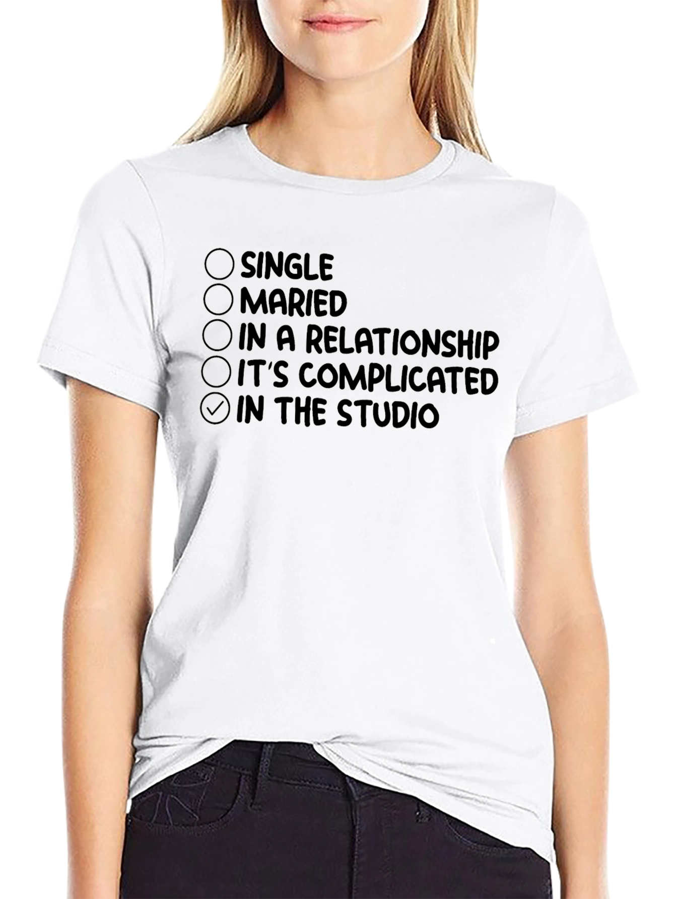 Black In The Studio Graphic T-Shirt view 9