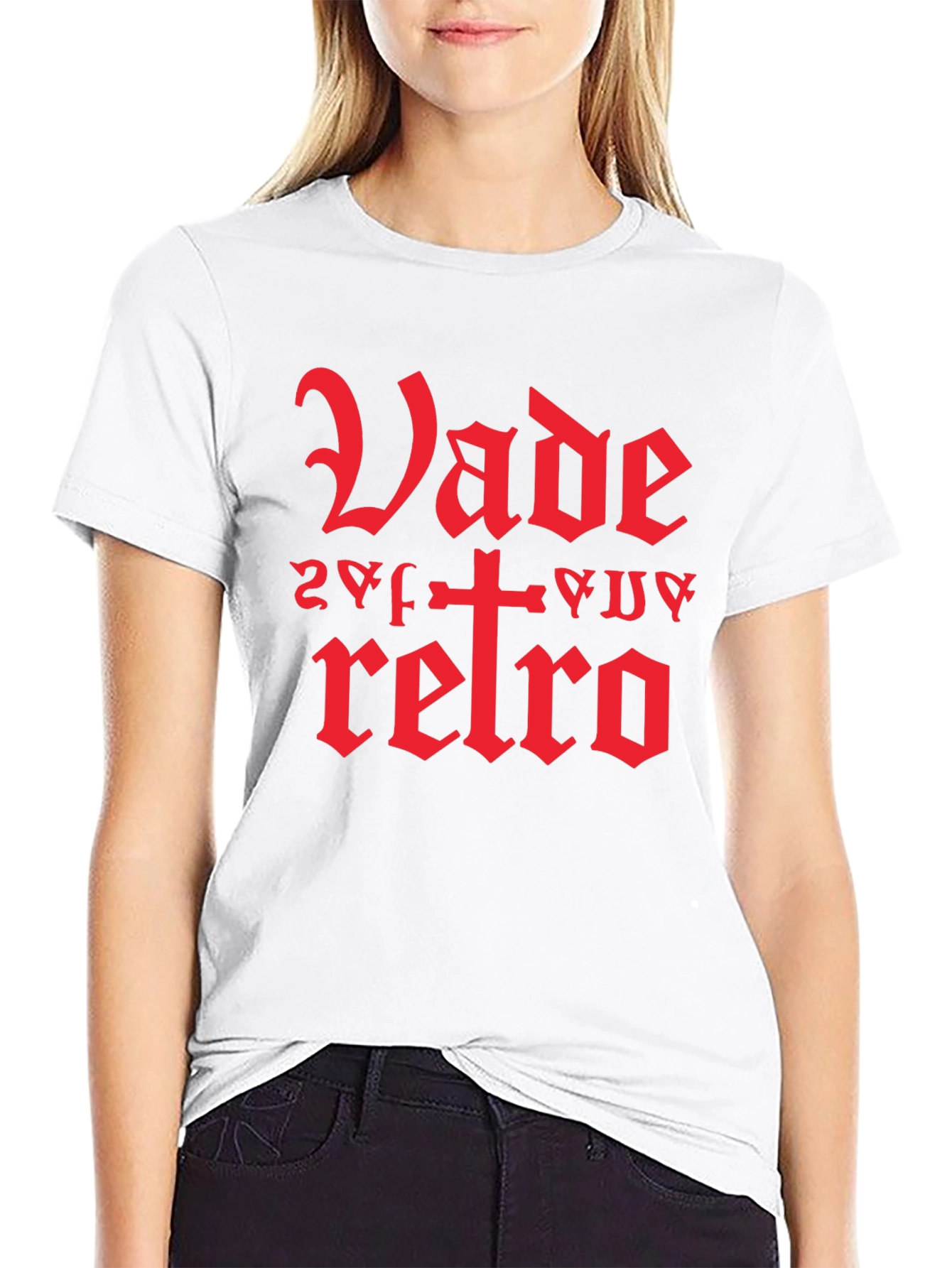 Black Vade Retro Graphic Tee - Stylish Gothic Design view 9