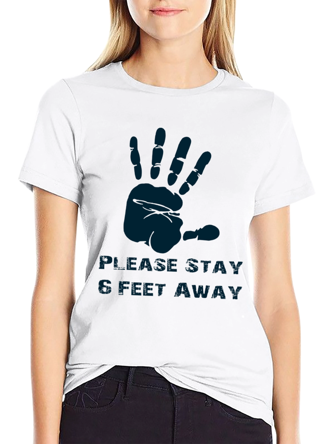 Social Distancing Tee - Stay 6 Feet Away - 9