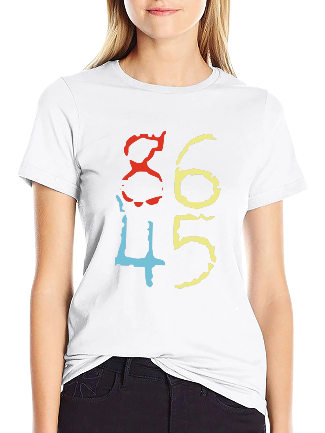 Colorful 8645 Graphic Tee - 9