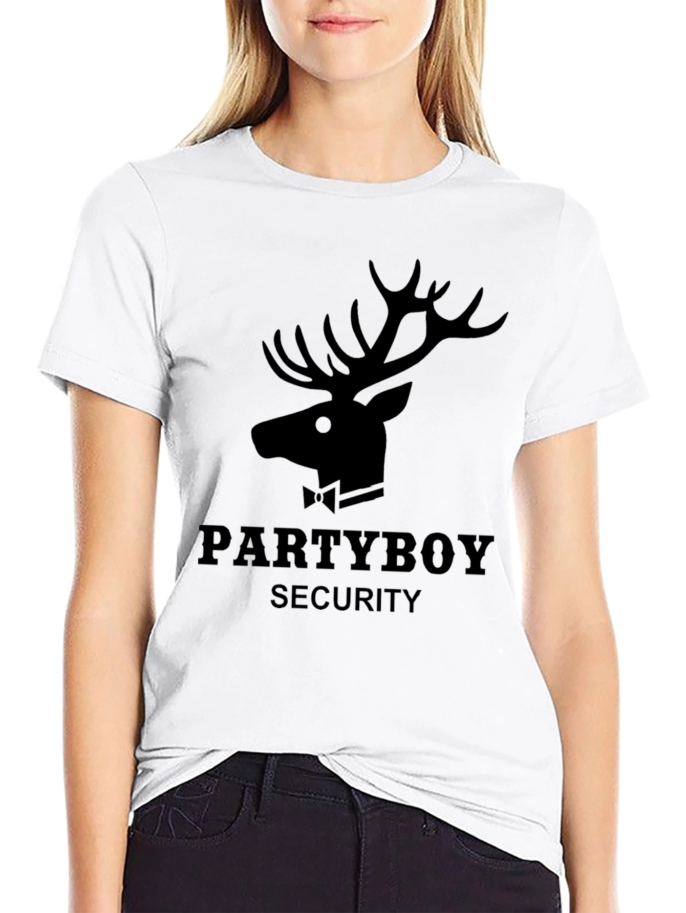 Black Partyboy Security T-Shirt view 9