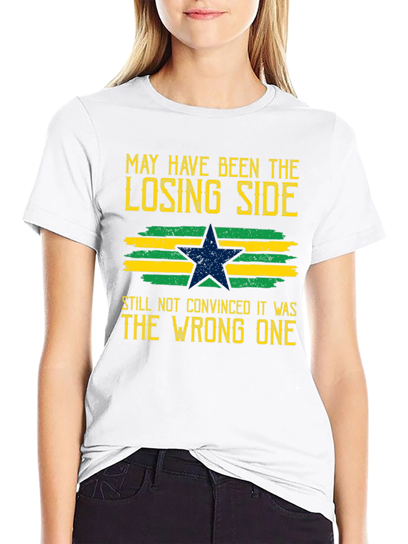 Black Losing Side T-Shirt: Still Not Convinced It Was The Wrong One view 9