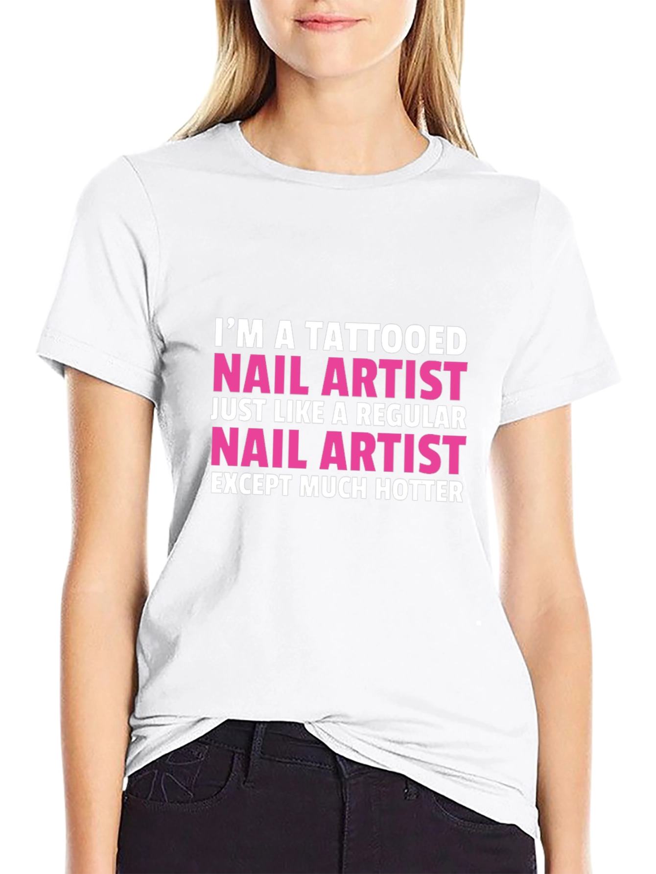 Tattooed Nail Artist Funny T-Shirt - 9