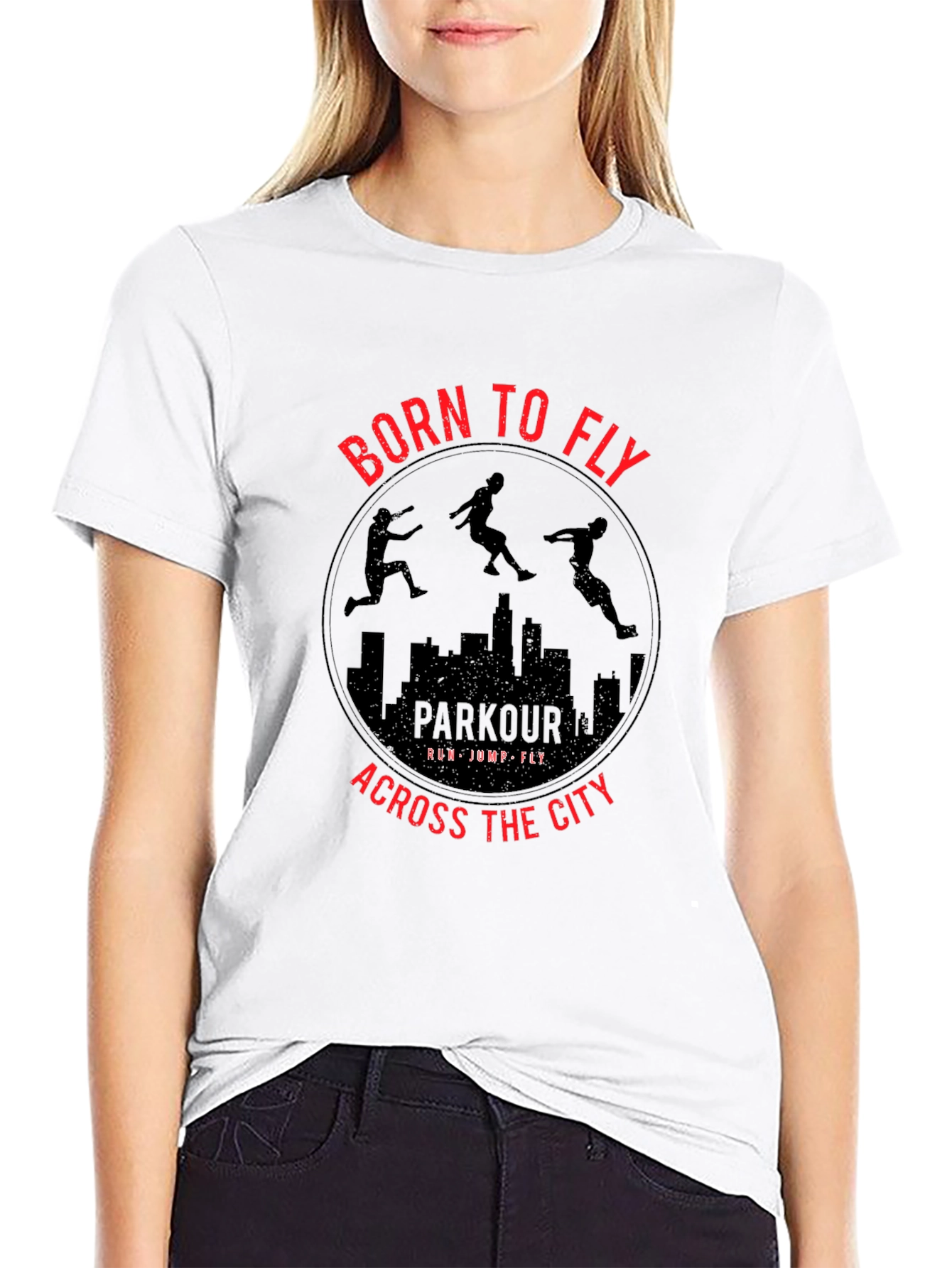 Born To Fly Parkour T-Shirt - City Edition - 9