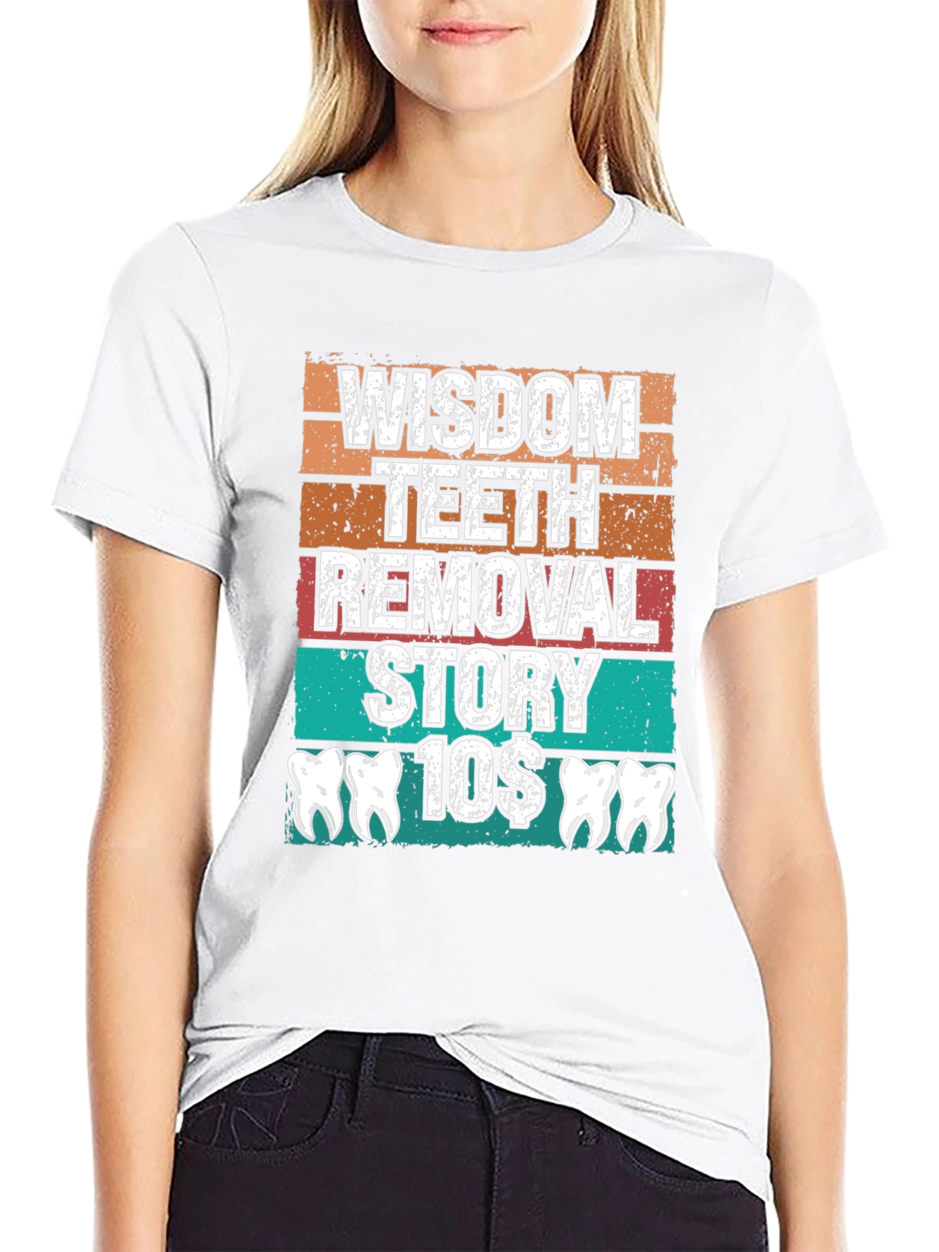 Black Wisdom Teeth Removal Story T-Shirt view 9