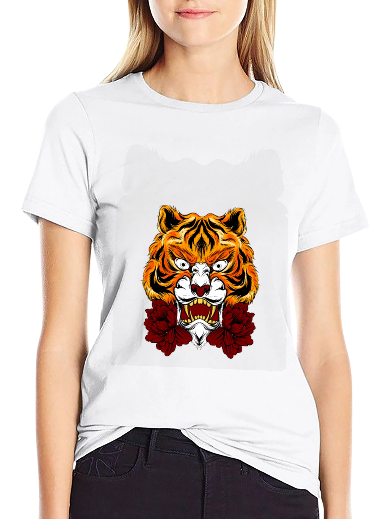 Black Tiger Graphic Tee - Bold Style view 9