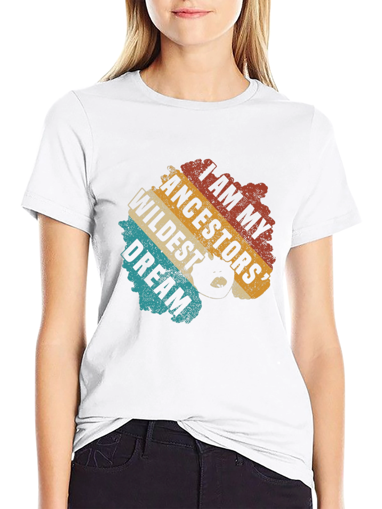 Black Ancestors' Wildest Dream Graphic Tee view 9