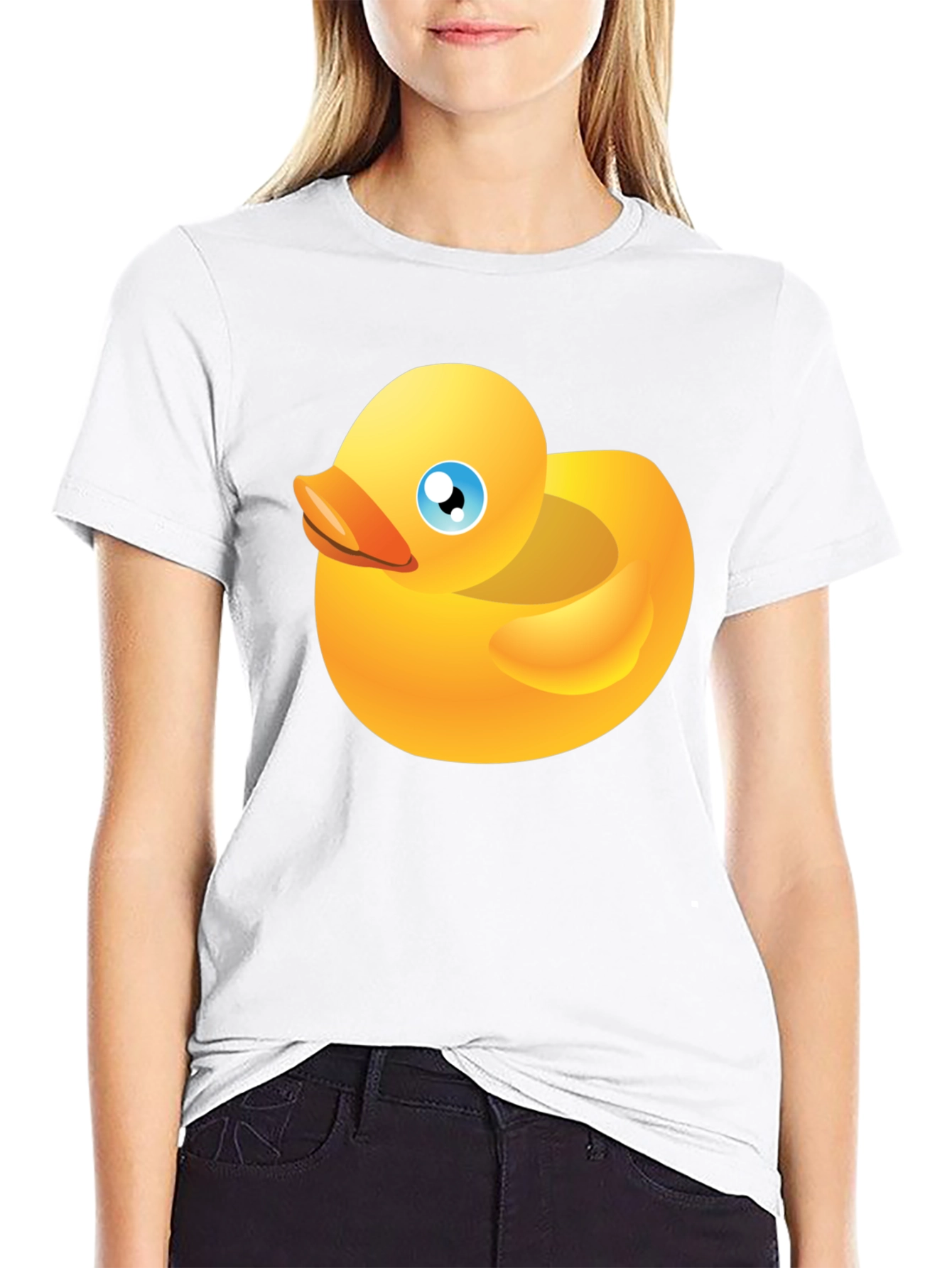 Black Duck Graphic Black T-Shirt view 9