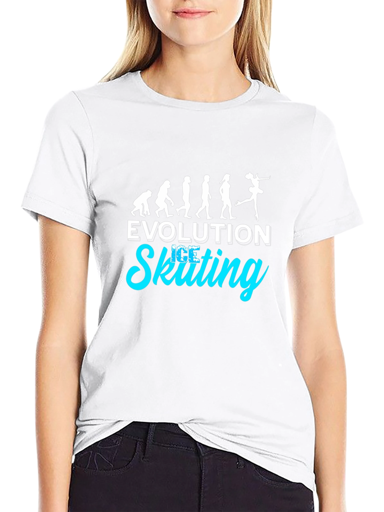 Ice Skating Evolution T-Shirt - 9