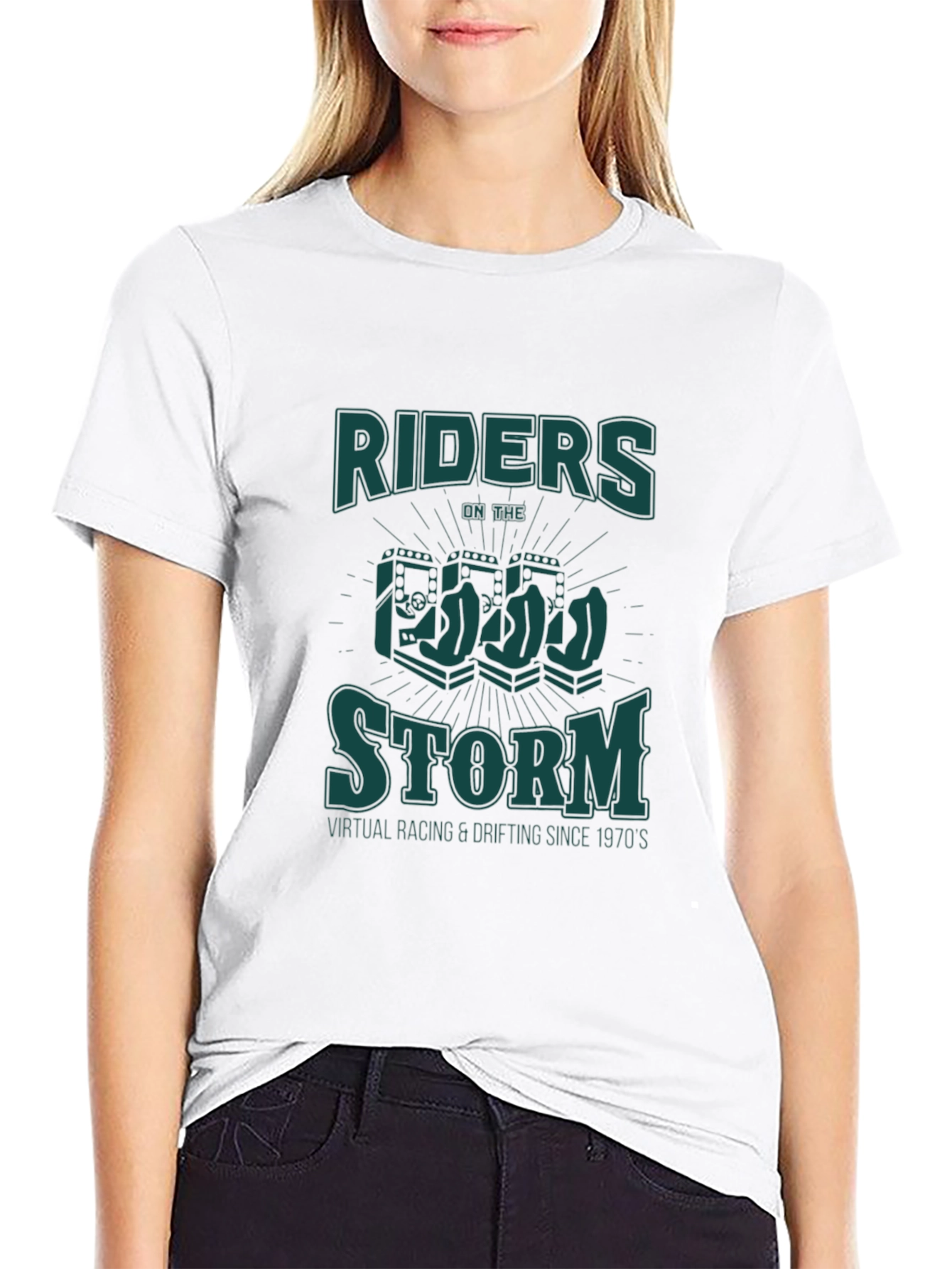 Black Riders on the Storm Graphic T-Shirt view 9