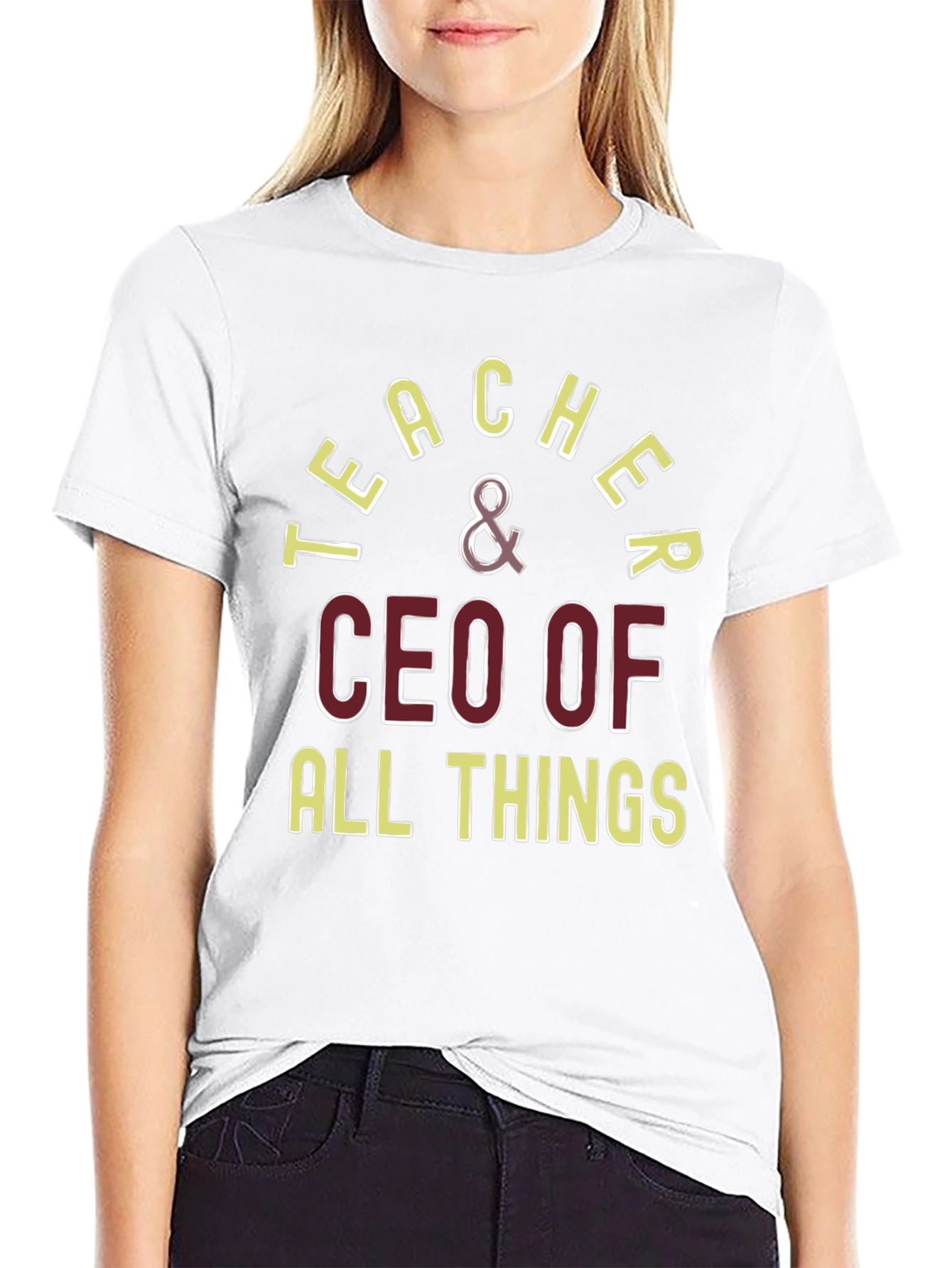 Black Teacher & CEO of All Things Graphic Tee view 9