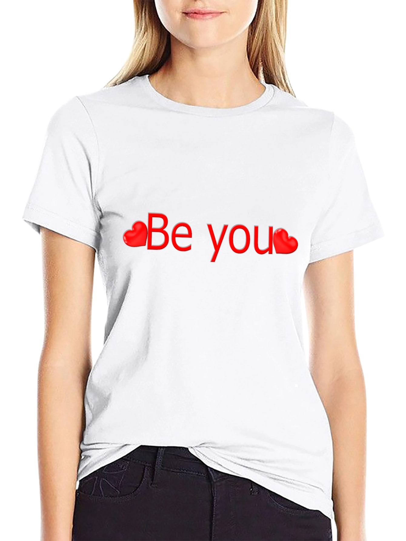 Black Be You Graphic Tee - Stylish Comfort view 9