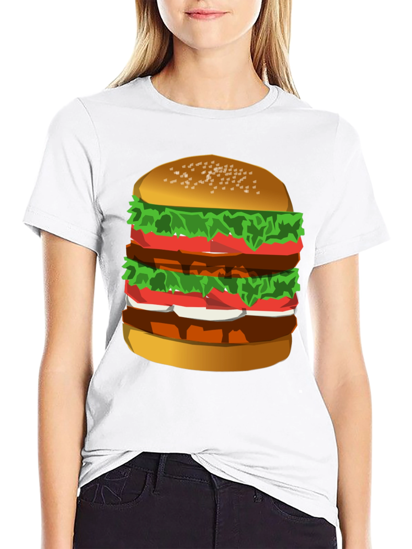 Burger Graphic Tee - Foodie T-Shirt - 9