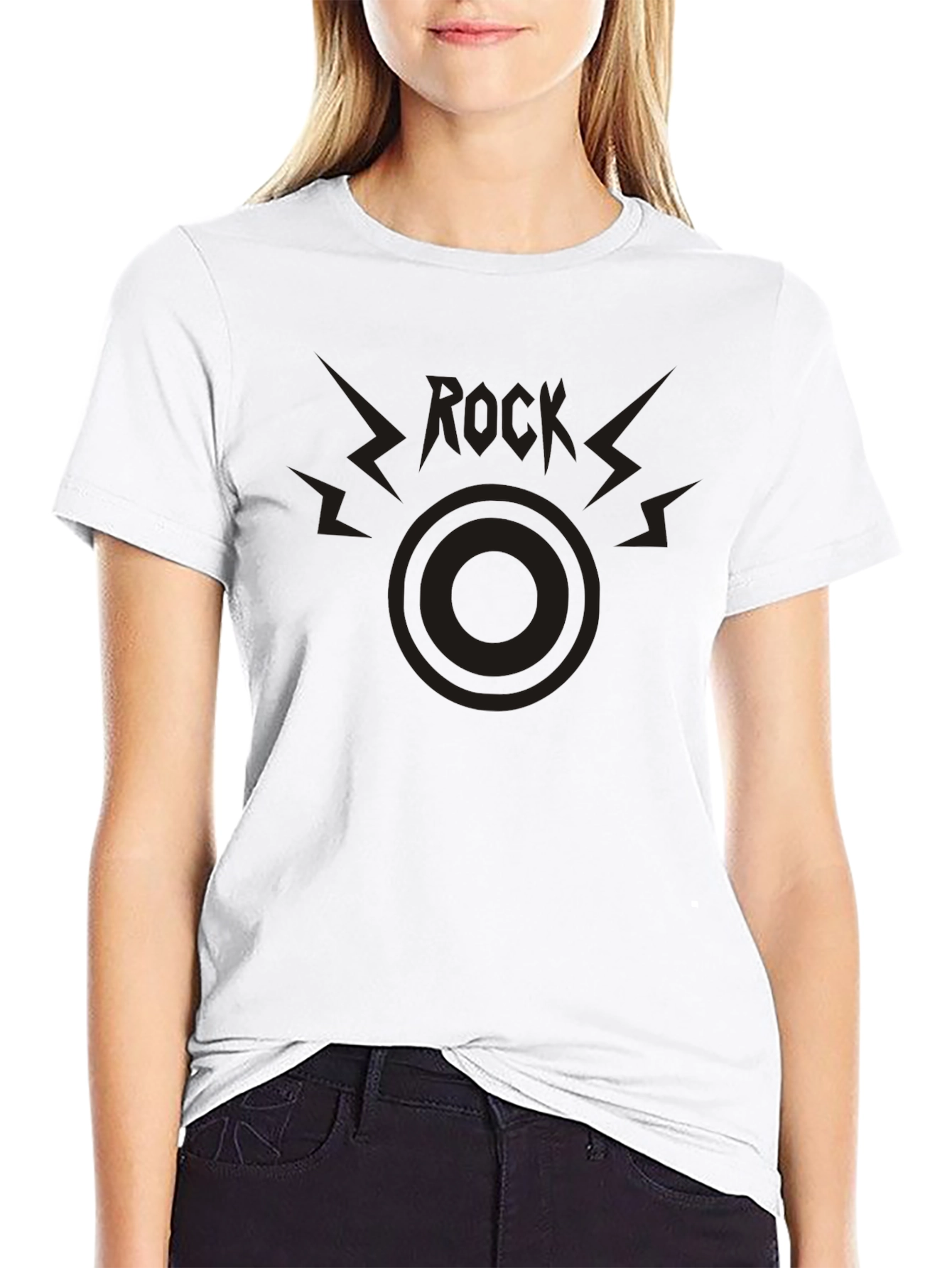 Black Rock Graphic Black Tee view 9