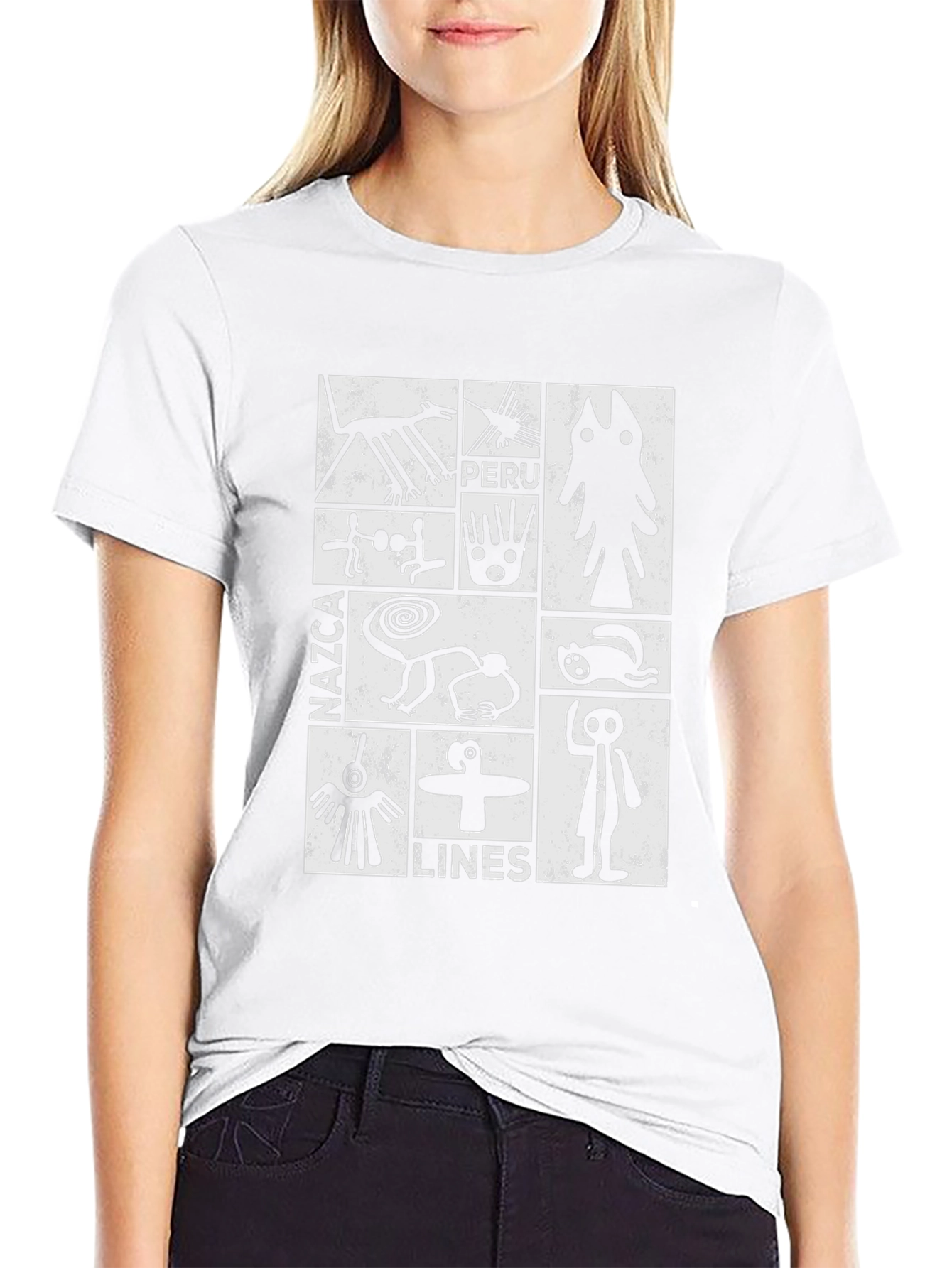 Nazca Lines Peru Graphic T-Shirt - 9