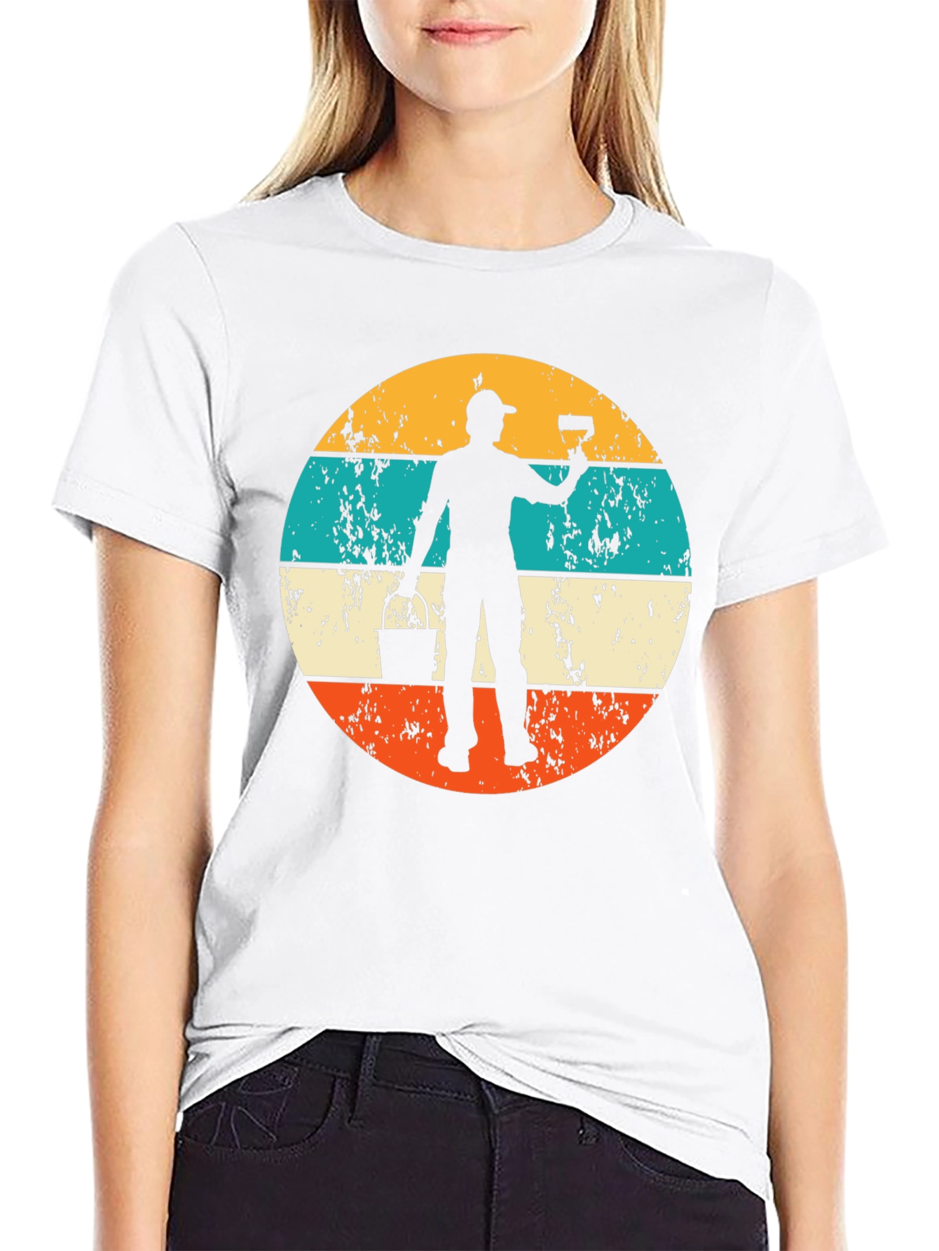 Retro Painter T-Shirt - Cool Vintage Style - 9